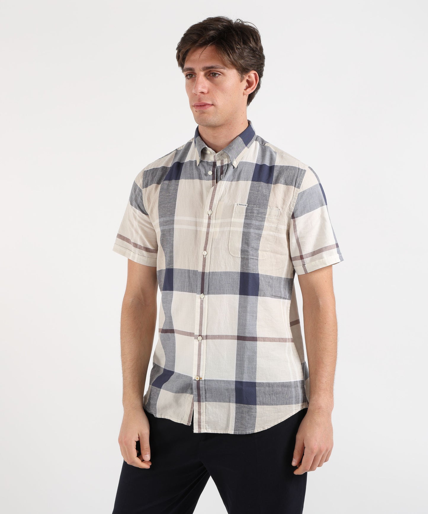 BARBOUR Camicia sartoriale a maniche corte Douglas