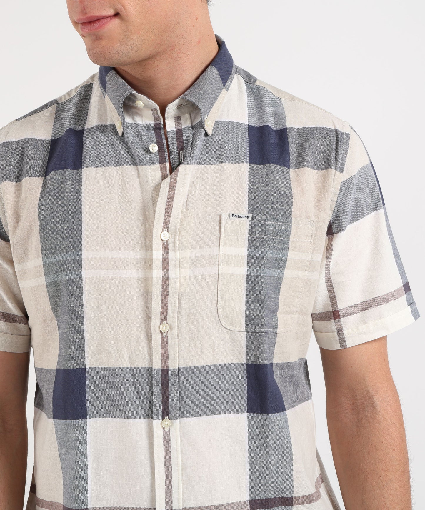 BARBOUR Camicia sartoriale a maniche corte Douglas