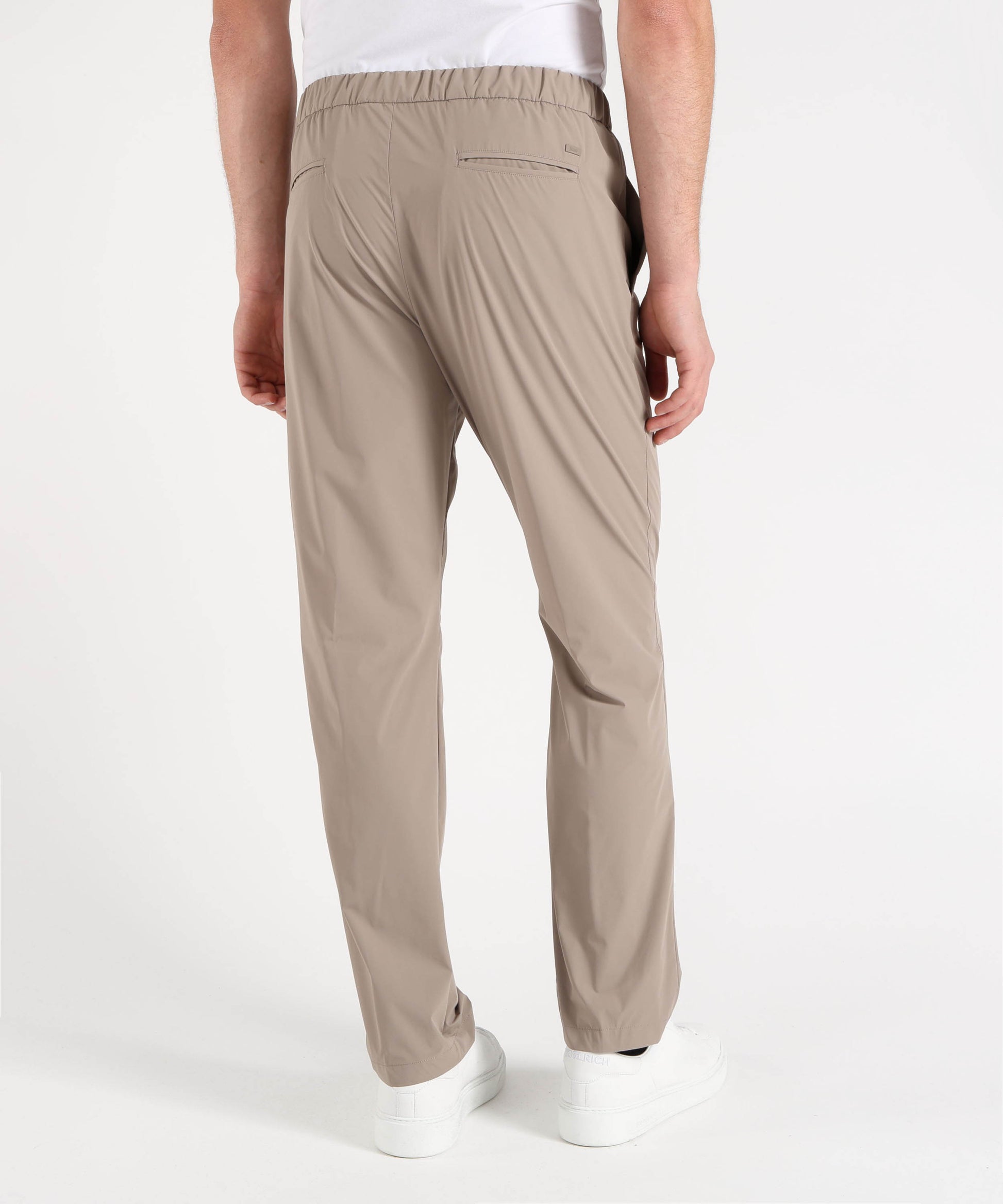 Trousers HERNO Men’s stretch nylon trousers Tortora | HERNO