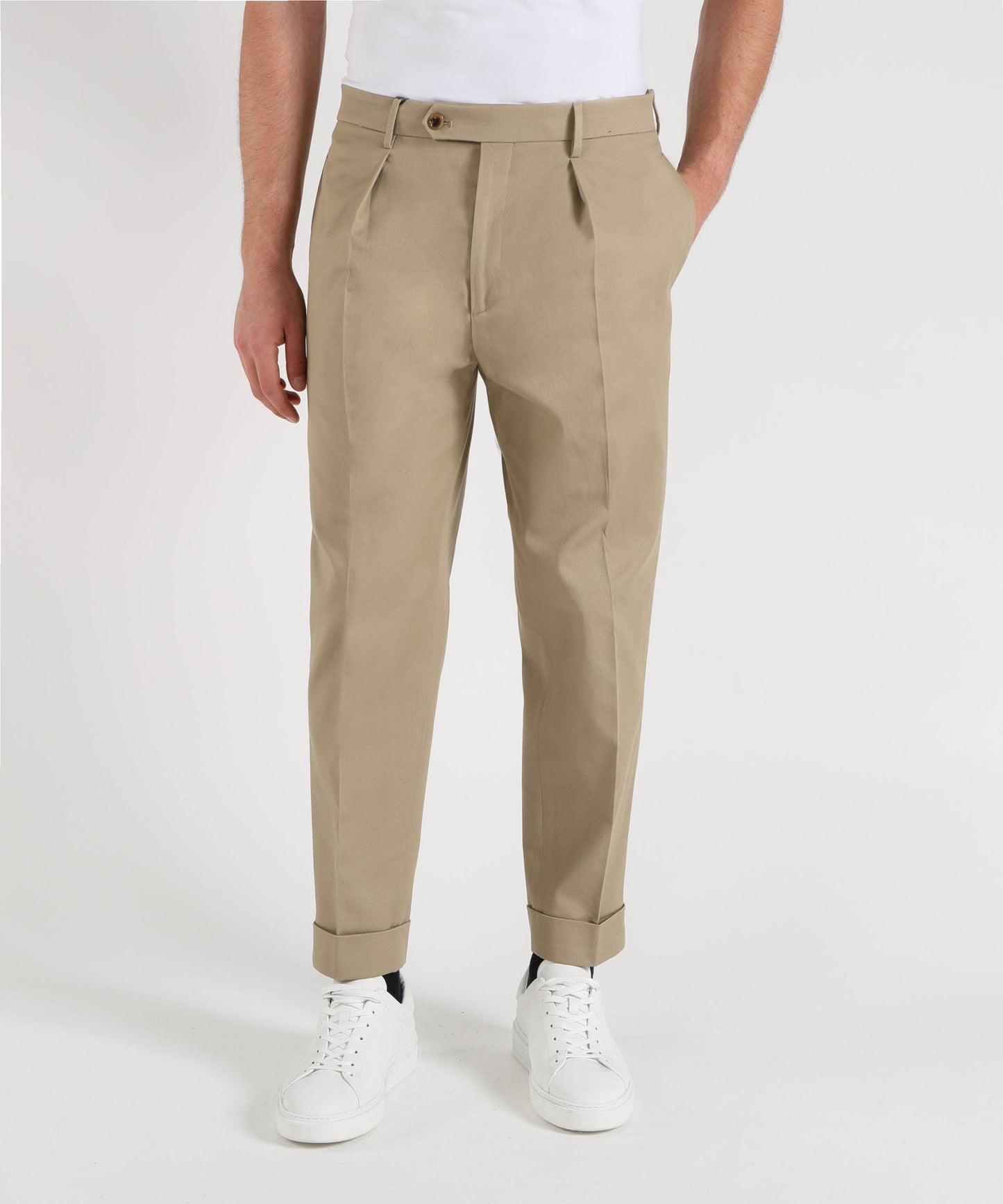 BERWICH Pantalone Chino Modello Chiaia