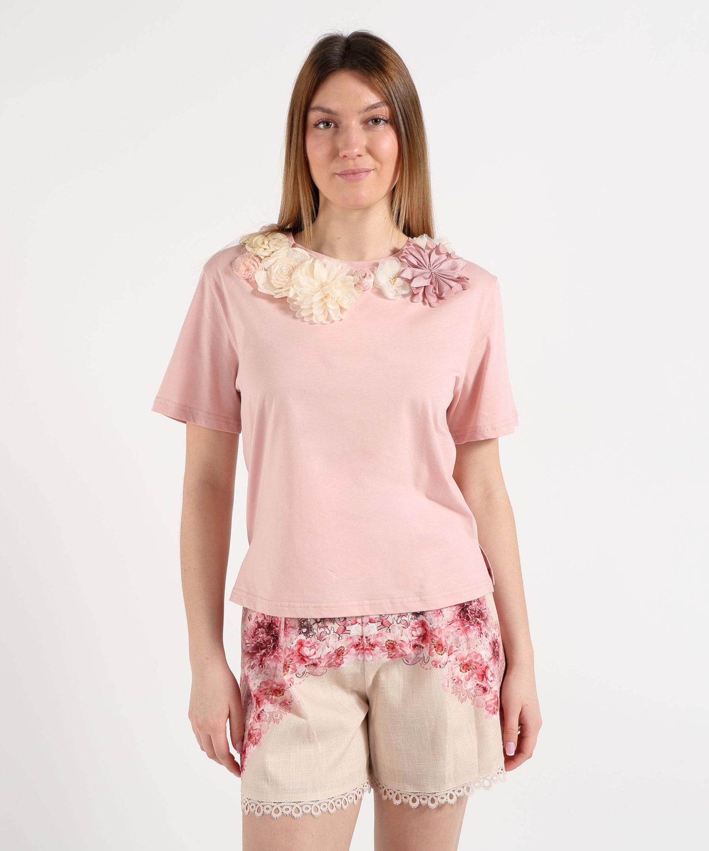 Amosa T-shirt rosa