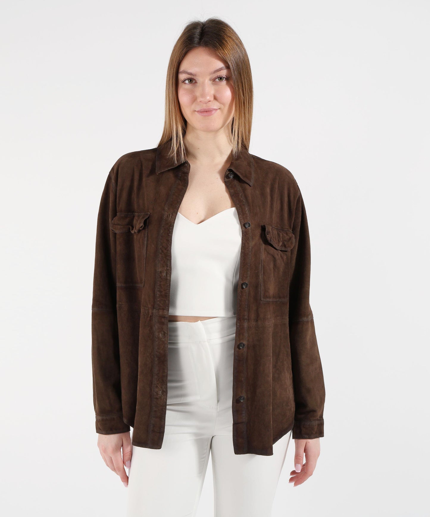 THE JACKIE LEATHERS Giacca camicia vesuvio