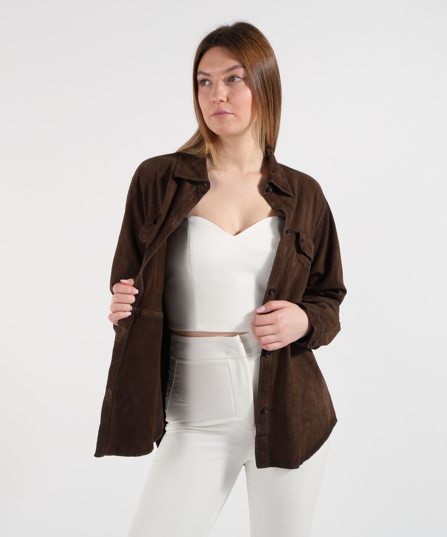 THE JACKIE LEATHERS Giacca camicia vesuvio