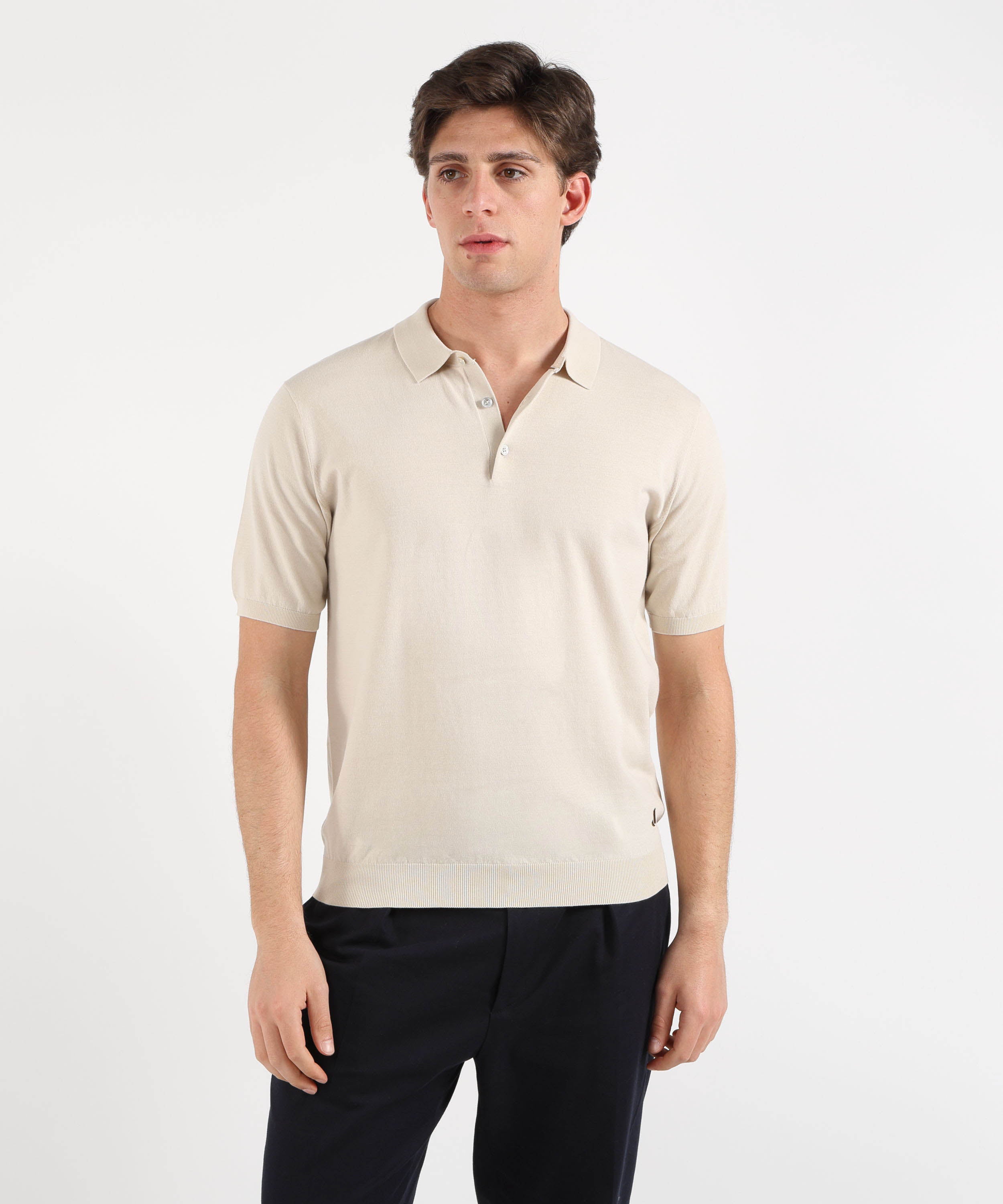 Polo JECKERSON polo mc calata Beige chiaro | JECKERSON