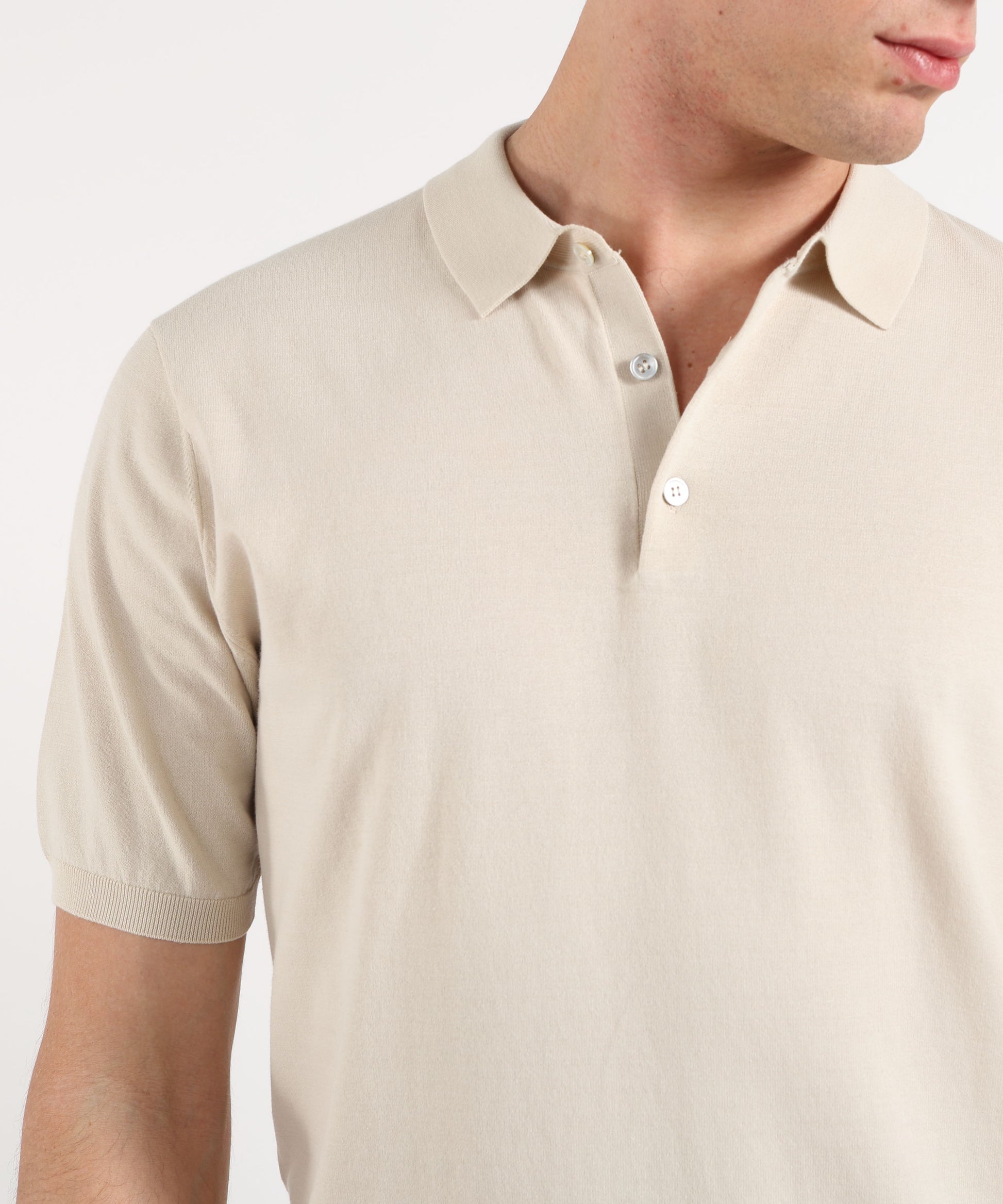 Polo shirts JECKERSON short-sleeve polo shirt Beige chiaro | JECKERSON