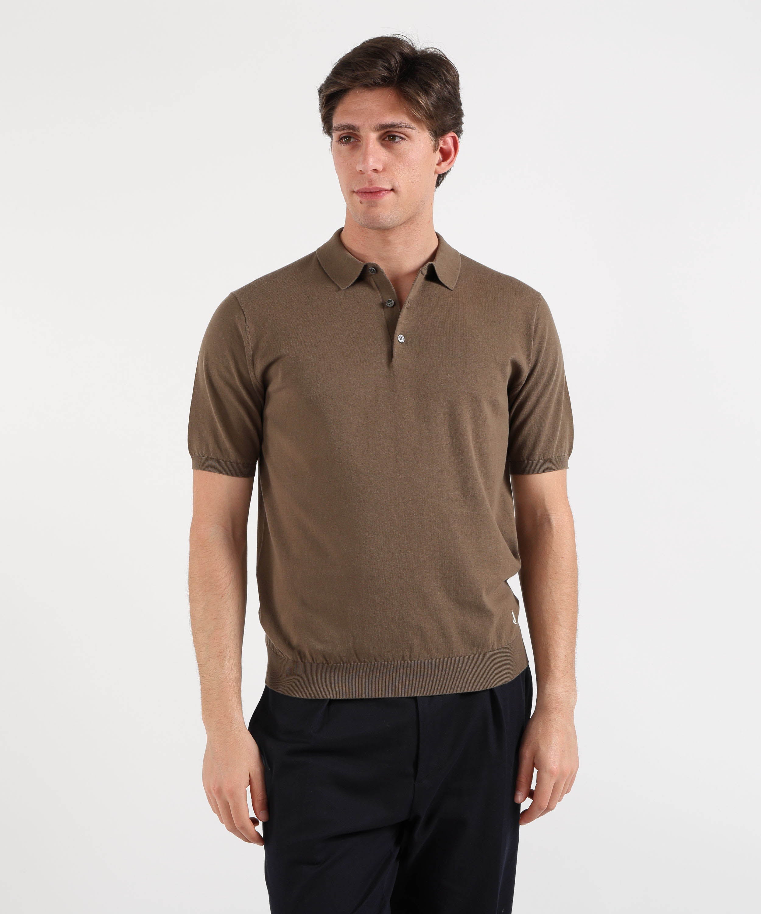 Polo JECKERSON polo mc calata Marrone | JECKERSON