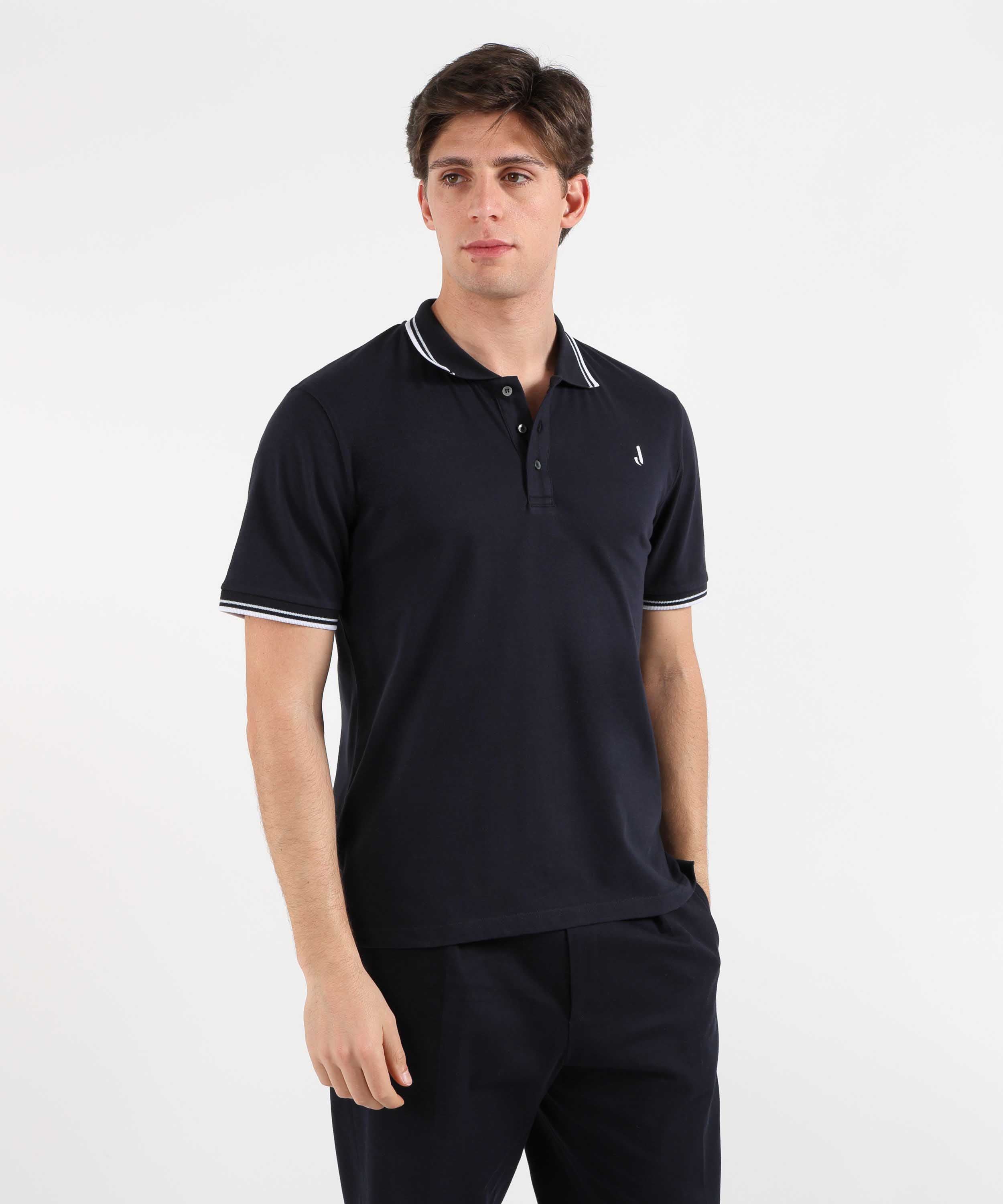 Polo JECKERSON polo fessino mc Blu scuro | JECKERSON