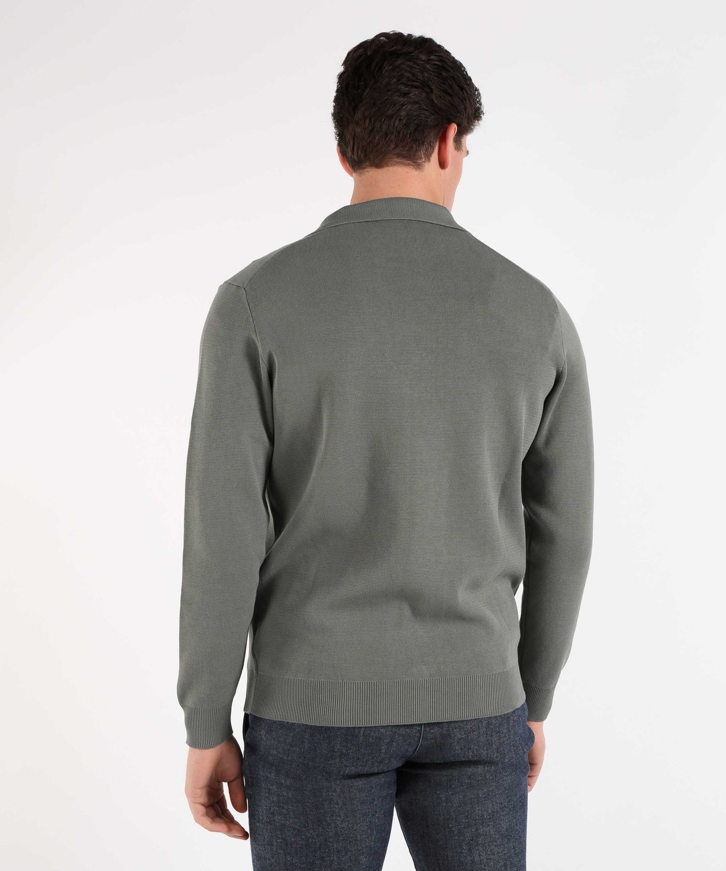 FILIPPO DE LAURENTIIS Crepe cotton blouson with double pockets