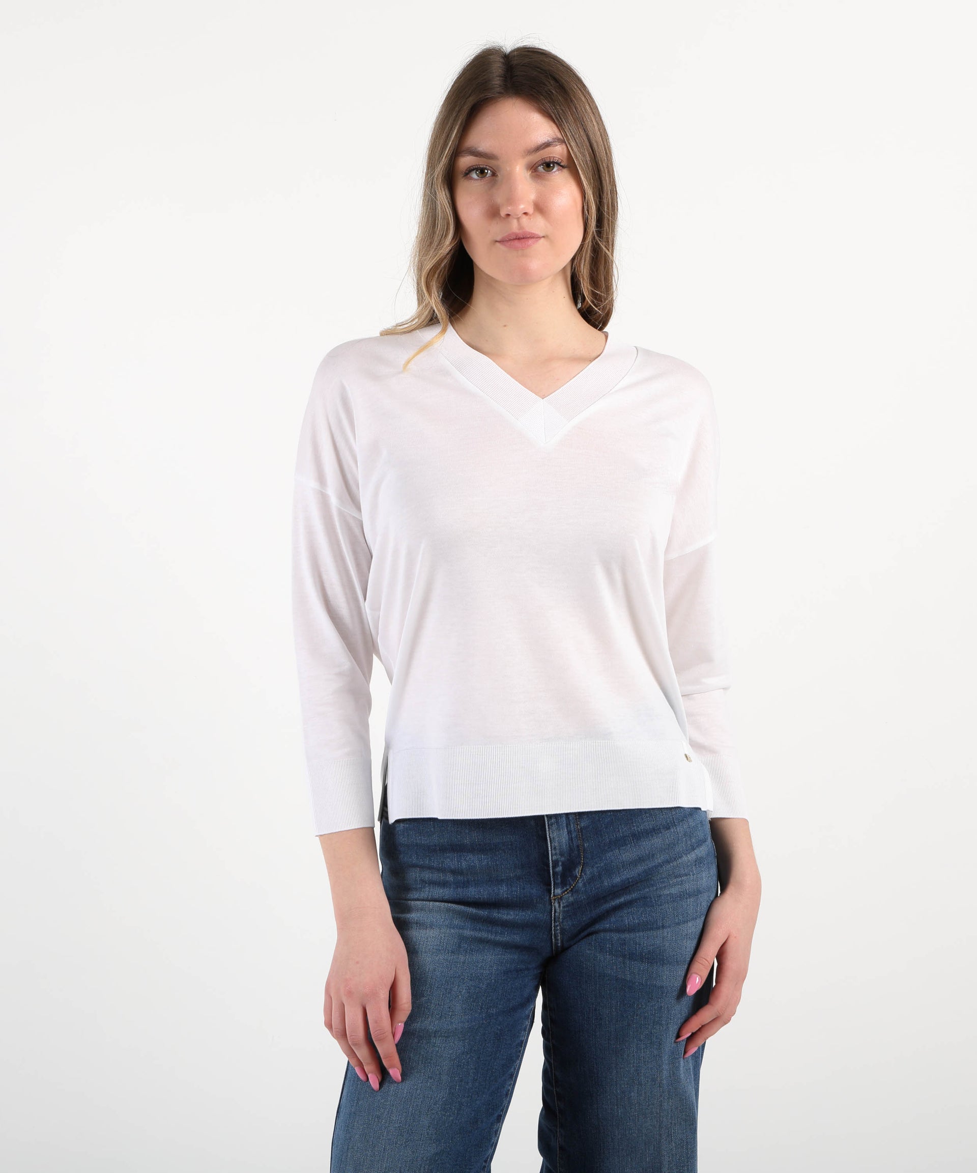 HERNO Maglia scollo a V