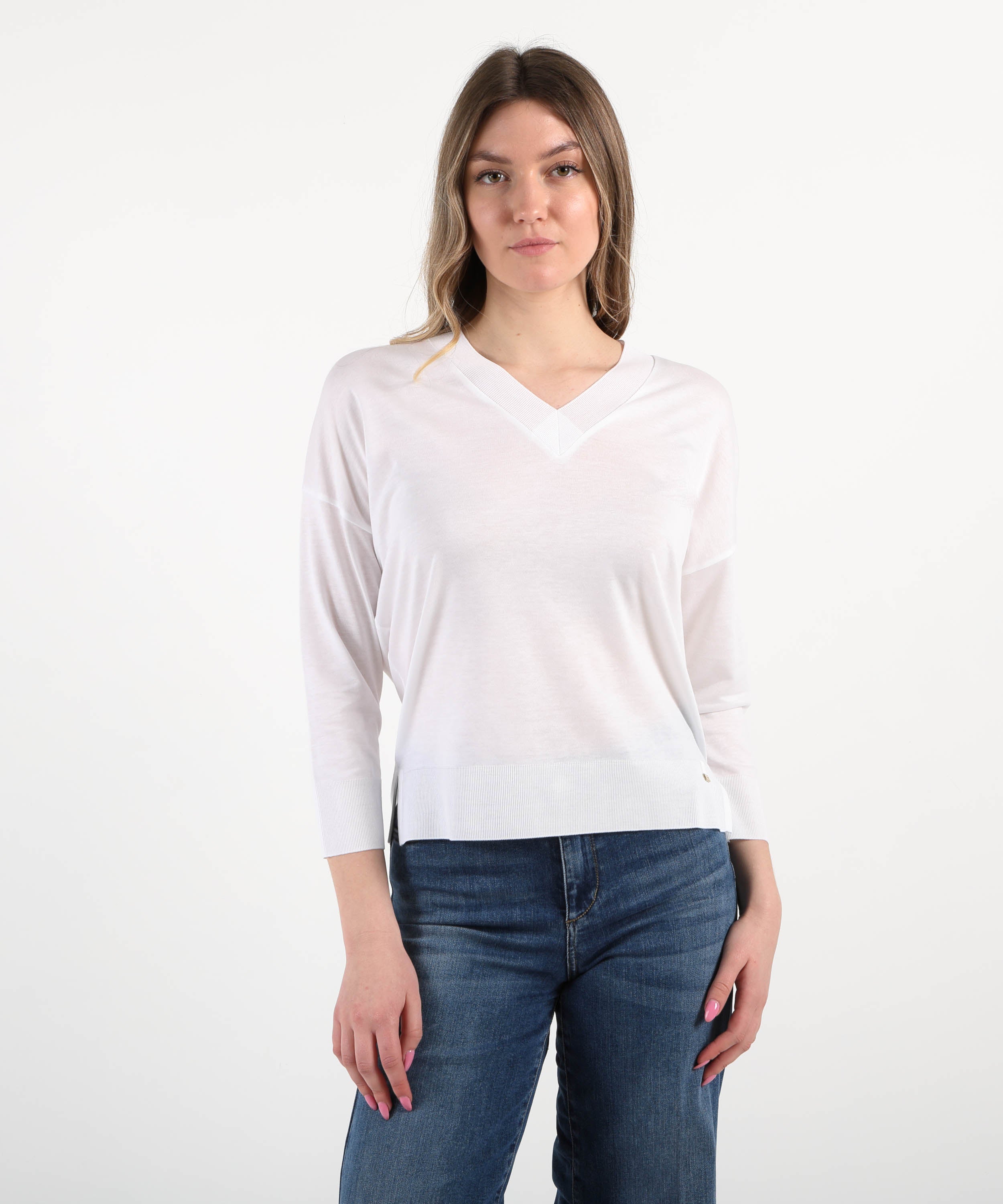 HERNO Maglia scollo a V