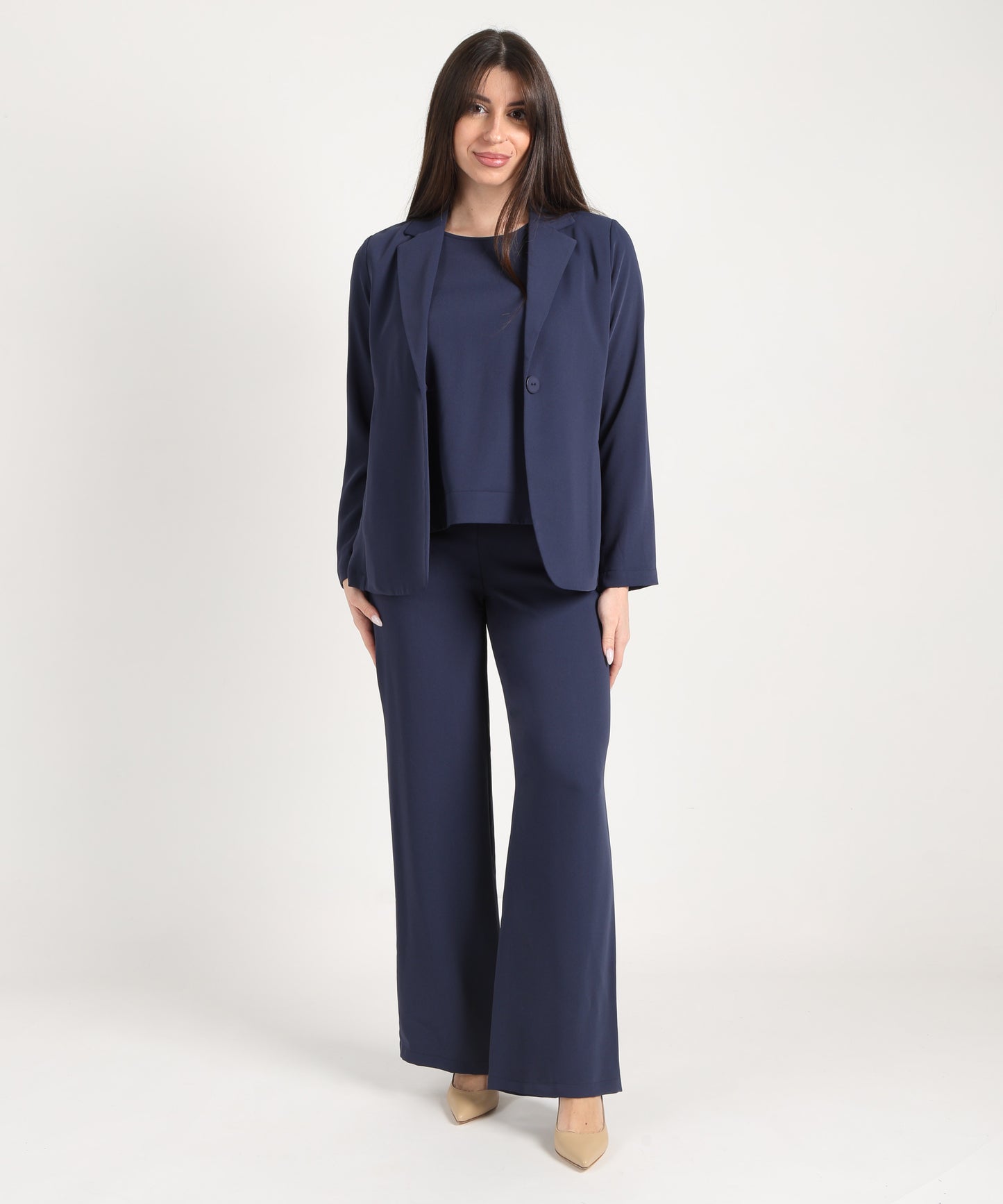 MAIDA MILA Soft Single-Breasted Blazer