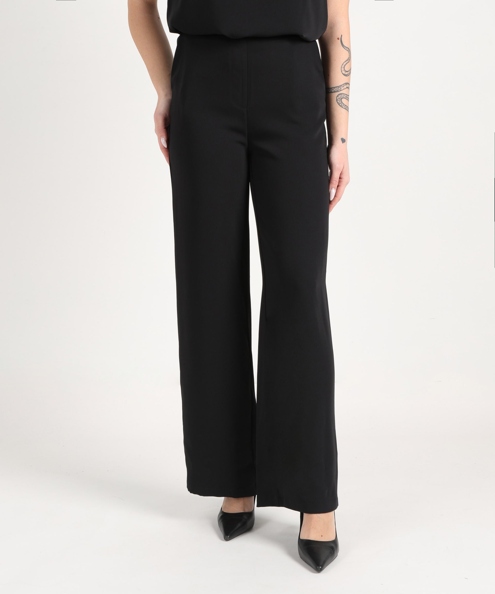 MAIDA MILA Pantalone Donna Ampio e Morbido