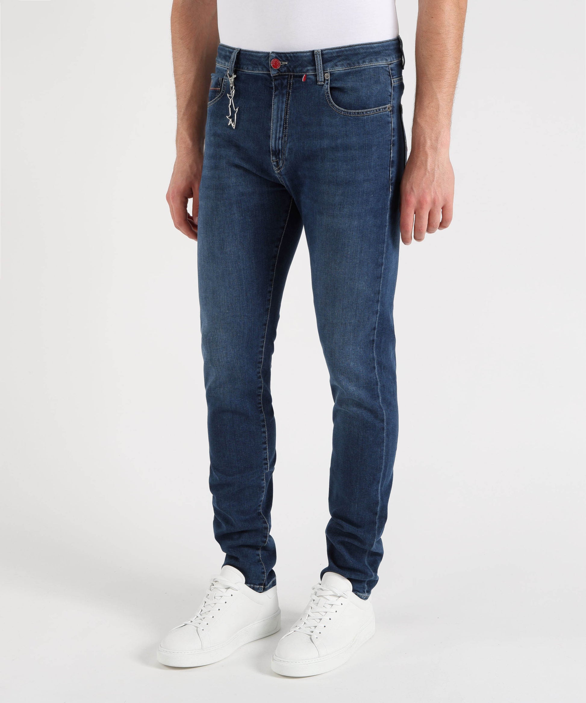 Jeans PAUL&amp;SHARK Red Rivet jeans in Giza cotton Denim | PAUL&SHARK