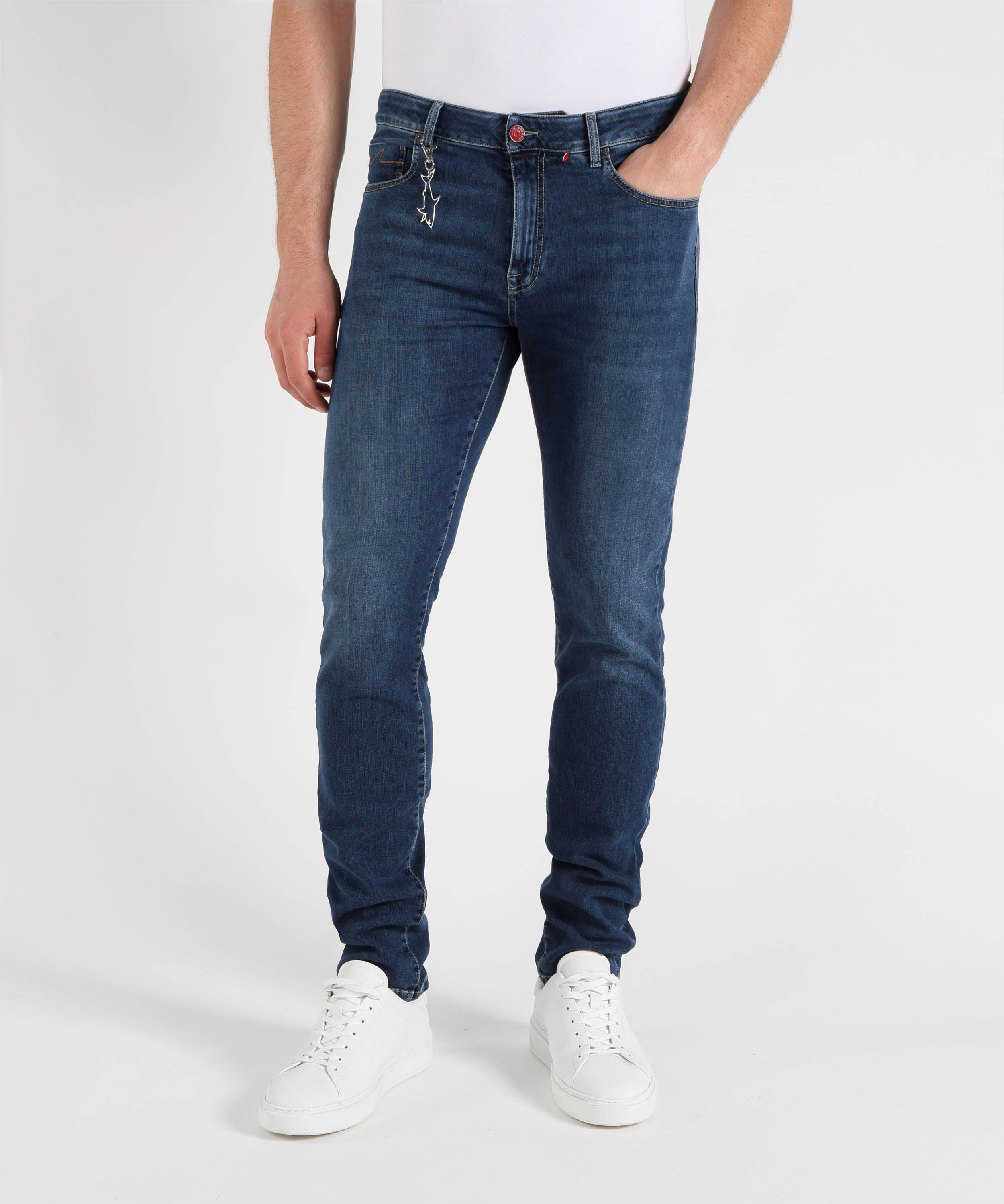 Jeans PAUL&SHARK Jeans Red Rivet in cotone Giza Denim | PAUL&SHARK