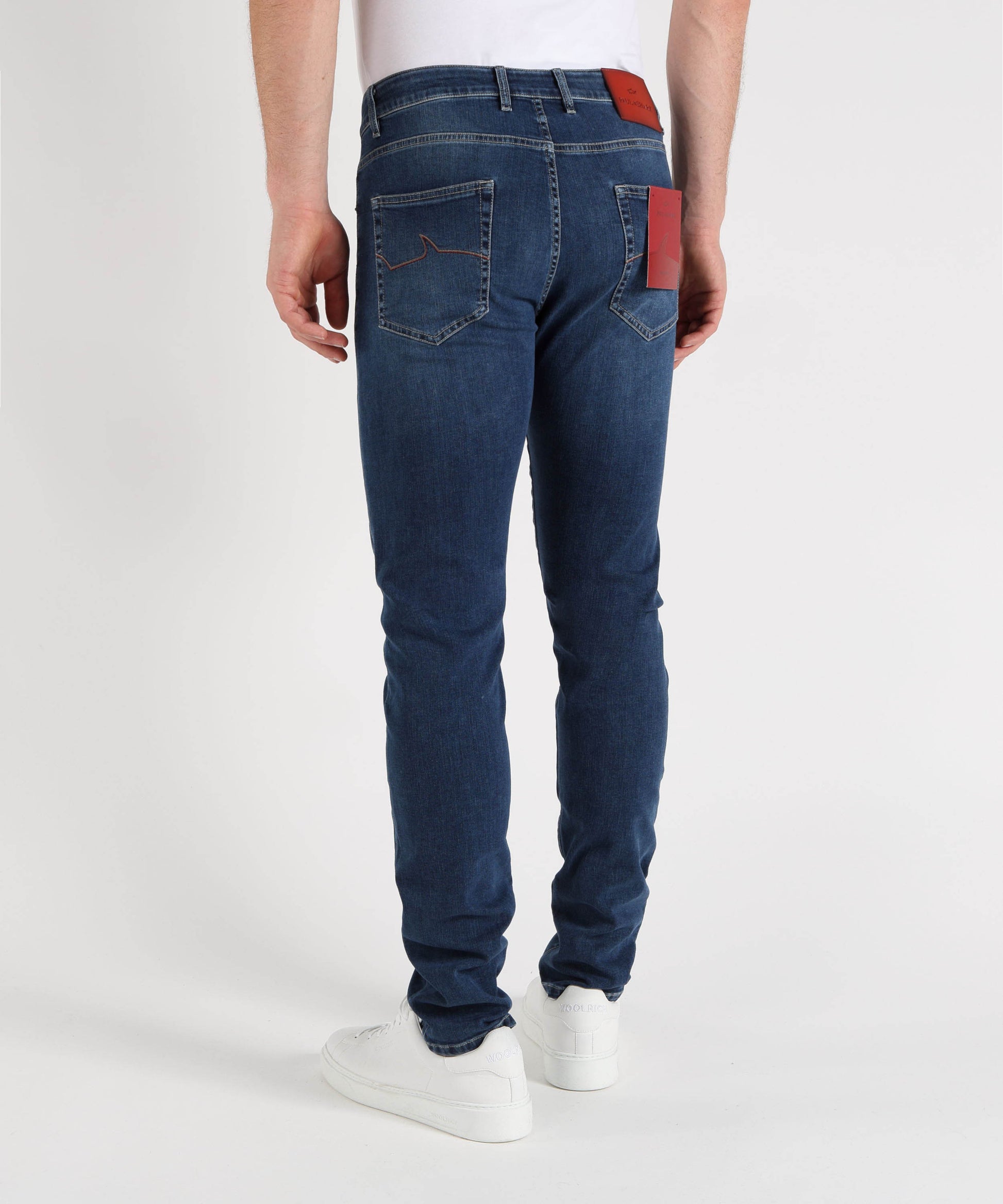 Jeans PAUL&amp;SHARK Red Rivet jeans in Giza cotton Denim | PAUL&SHARK