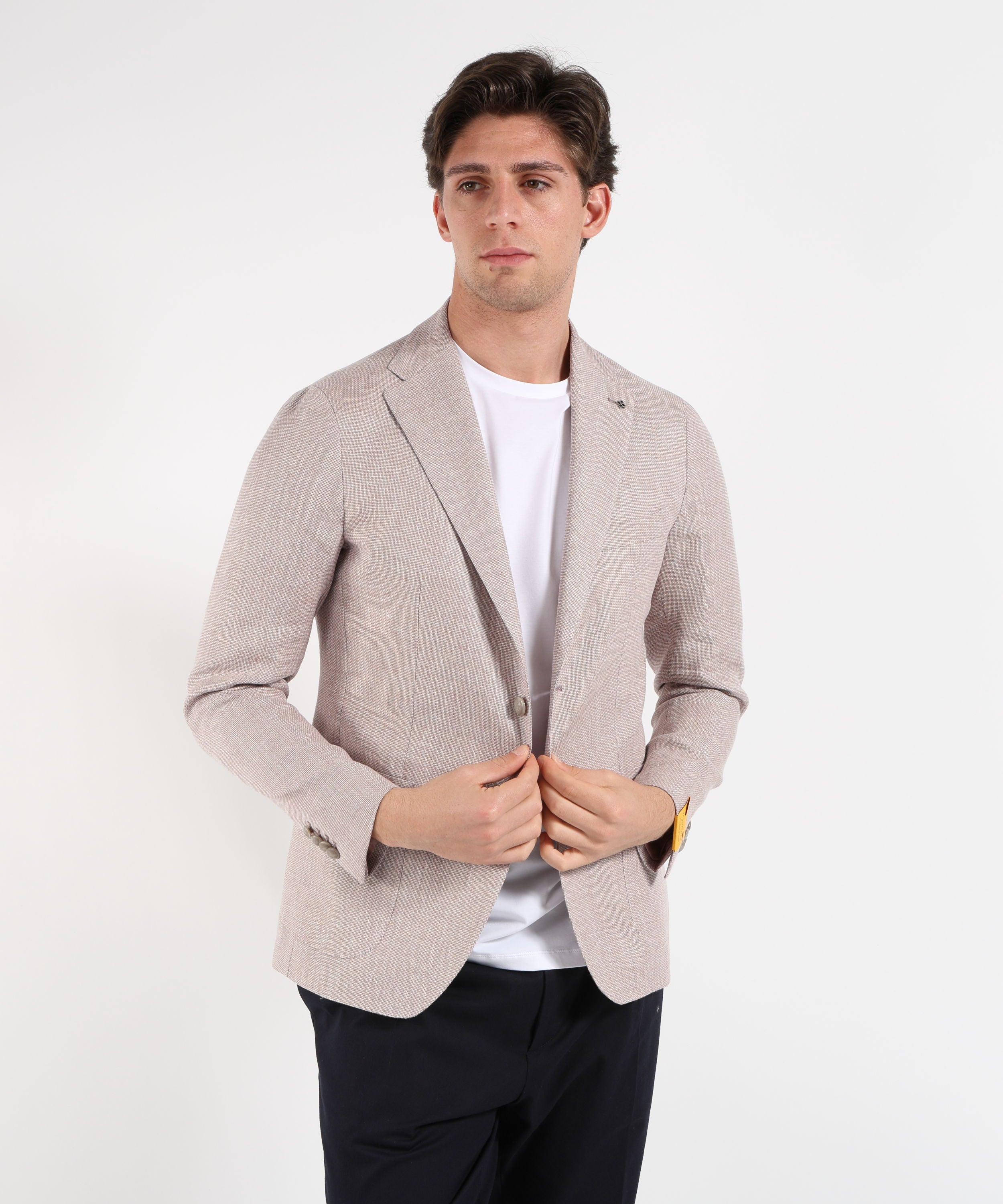 Giacche TAGLIATORE Giacca Sfoderata – Monopetto 2 Bottoni Rosa | TAGLIATORE