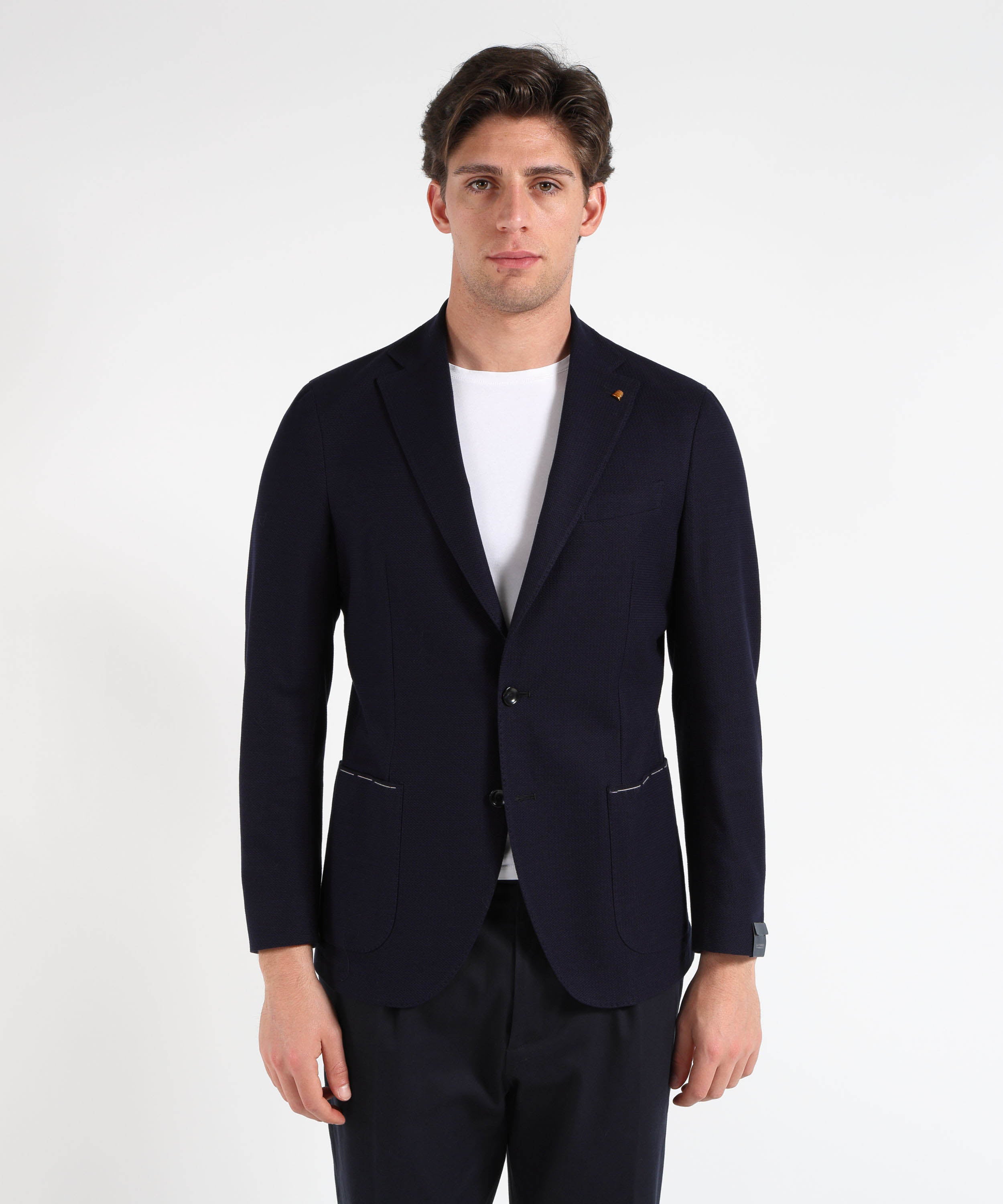 Jackets LATORRE Men’s two-button jacket – Ammaliato fabric Blu | LATORRE