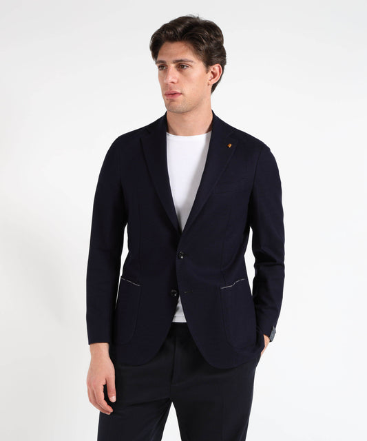Jackets LATORRE Men’s two-button jacket – Ammaliato fabric Blu | LATORRE
