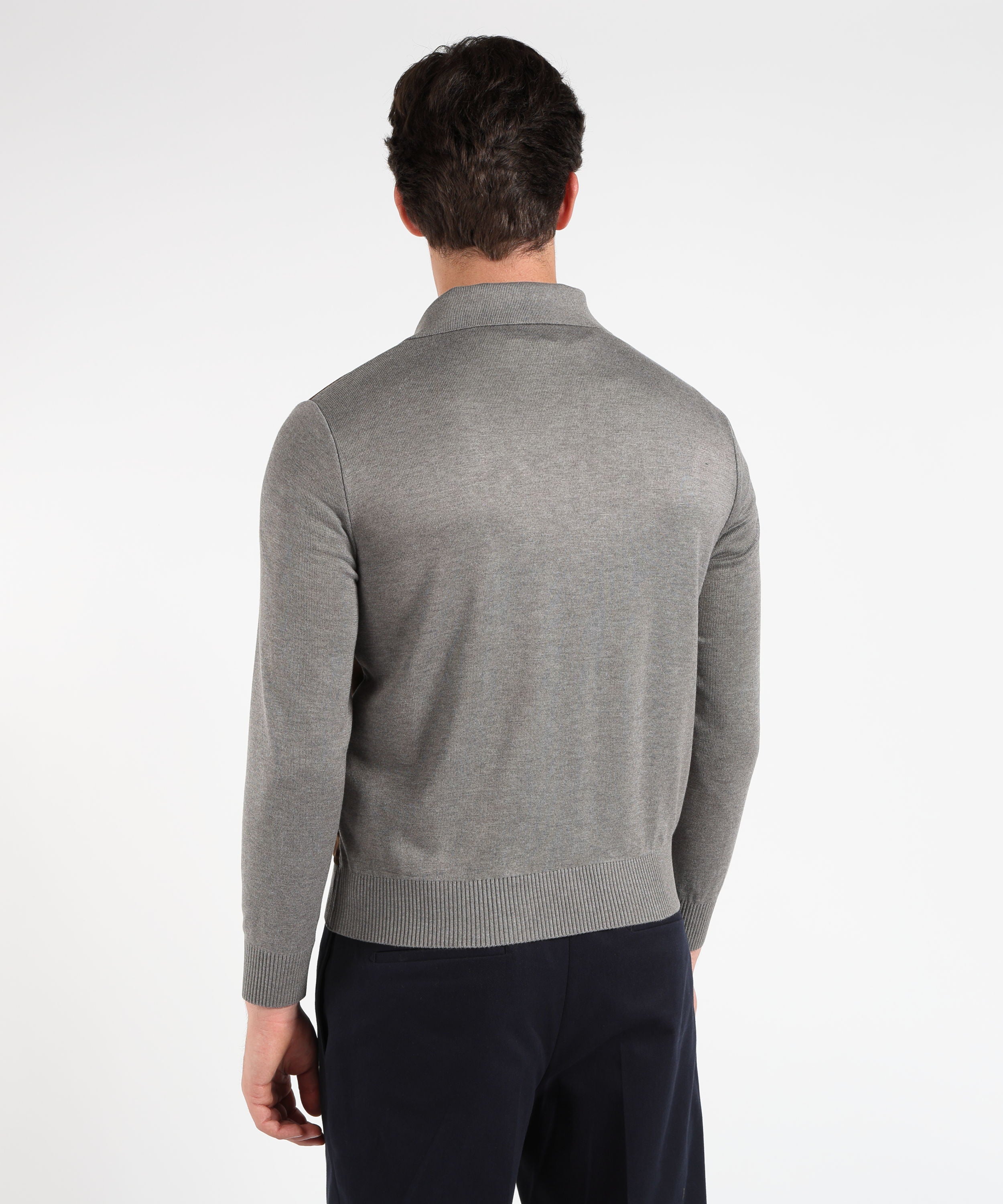 THE JACK LEATHERS Giacca Uomo in Maglia e Pelle – Stile Contemporaneo