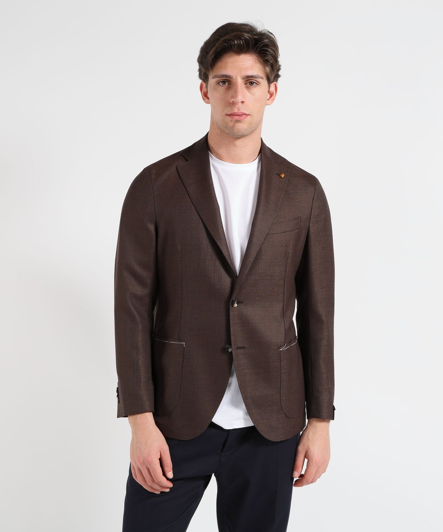 LATORRE Giacca Uomo 2 Bottoni – Effetto Armaturato