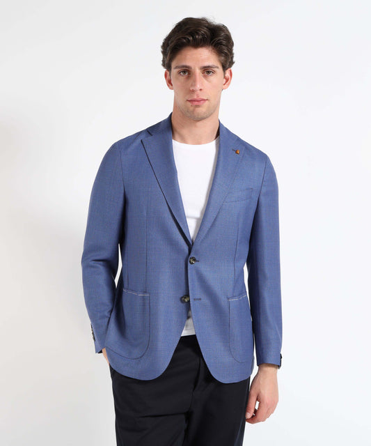 LATORRE Giacca Uomo 2 Bottoni – Effetto Armaturato