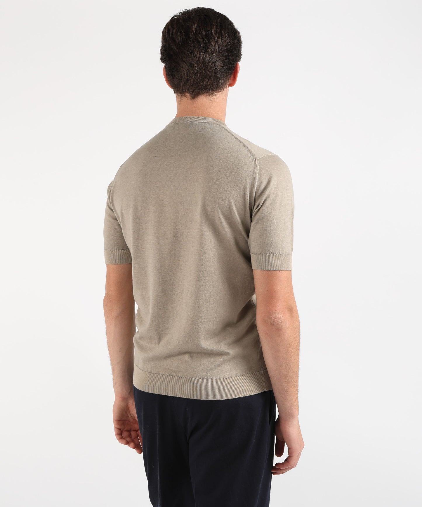 FILIPPO DE LAURENTIIS Men’s half-sleeve T-shirt – Sublime Cotton