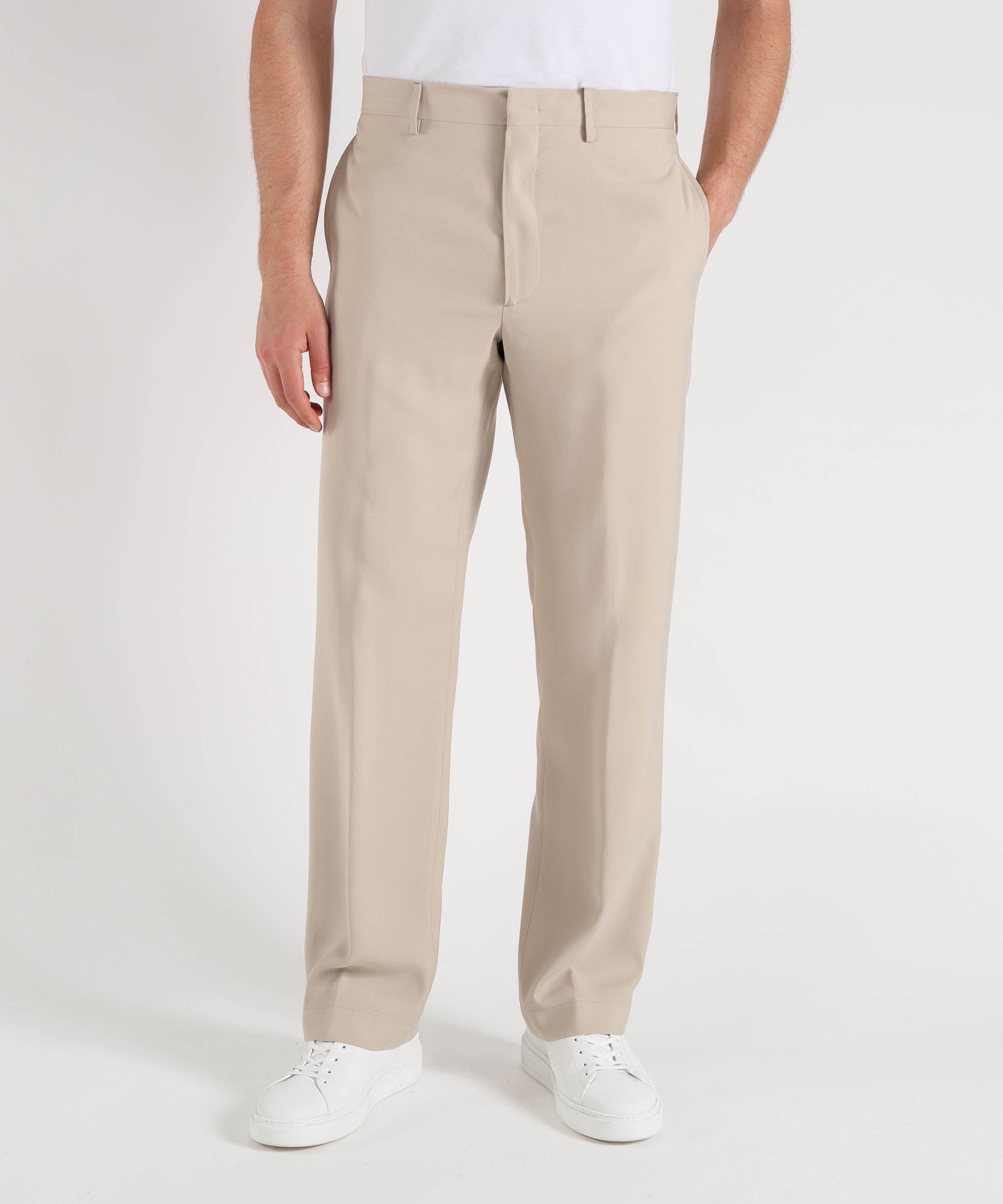 BERWICH Pantalone Uomo Taglio Dritto – Modello Over