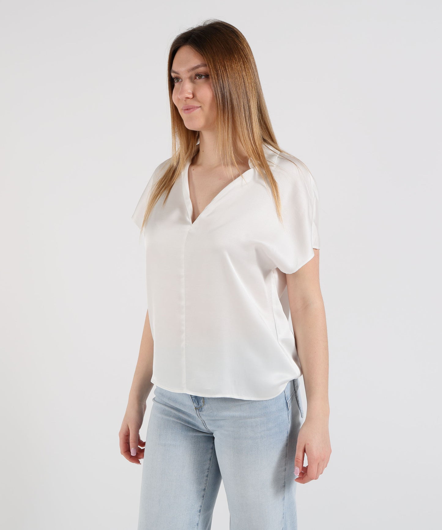 LIUJO BLACK Satin blouse