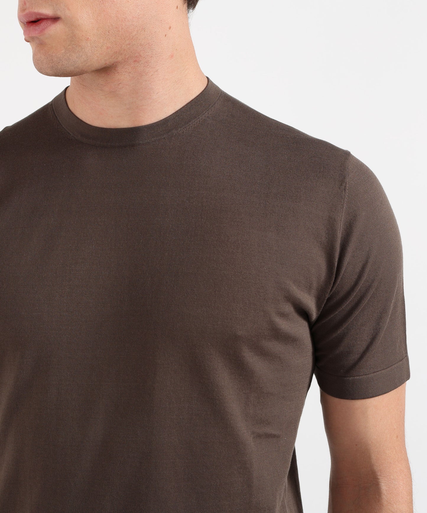 MARINO  Men’s short-sleeve top – cotton crepe