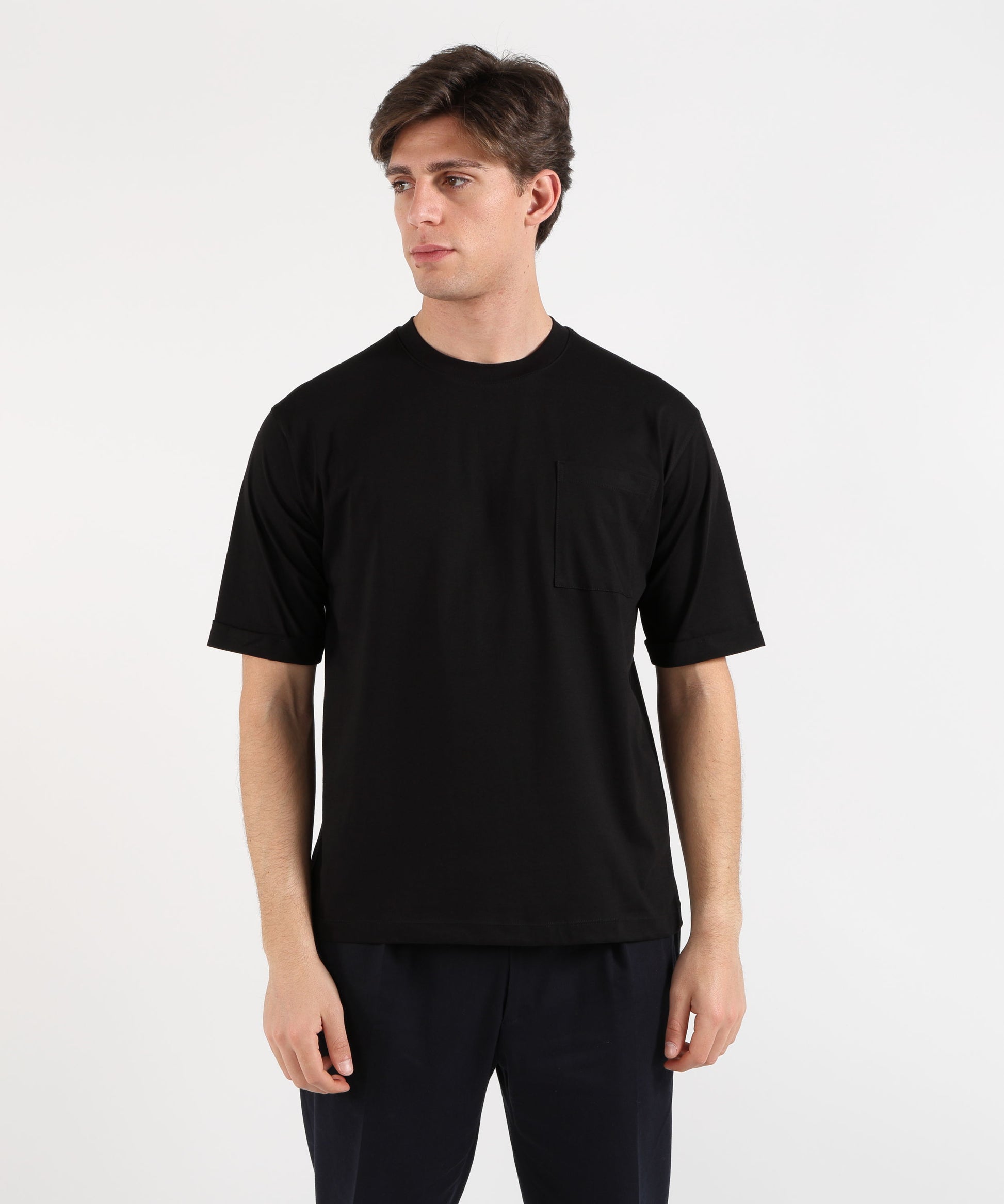 T-shirts MRN Men’s short-sleeve T-shirt – Oversized fit Nero | MRN