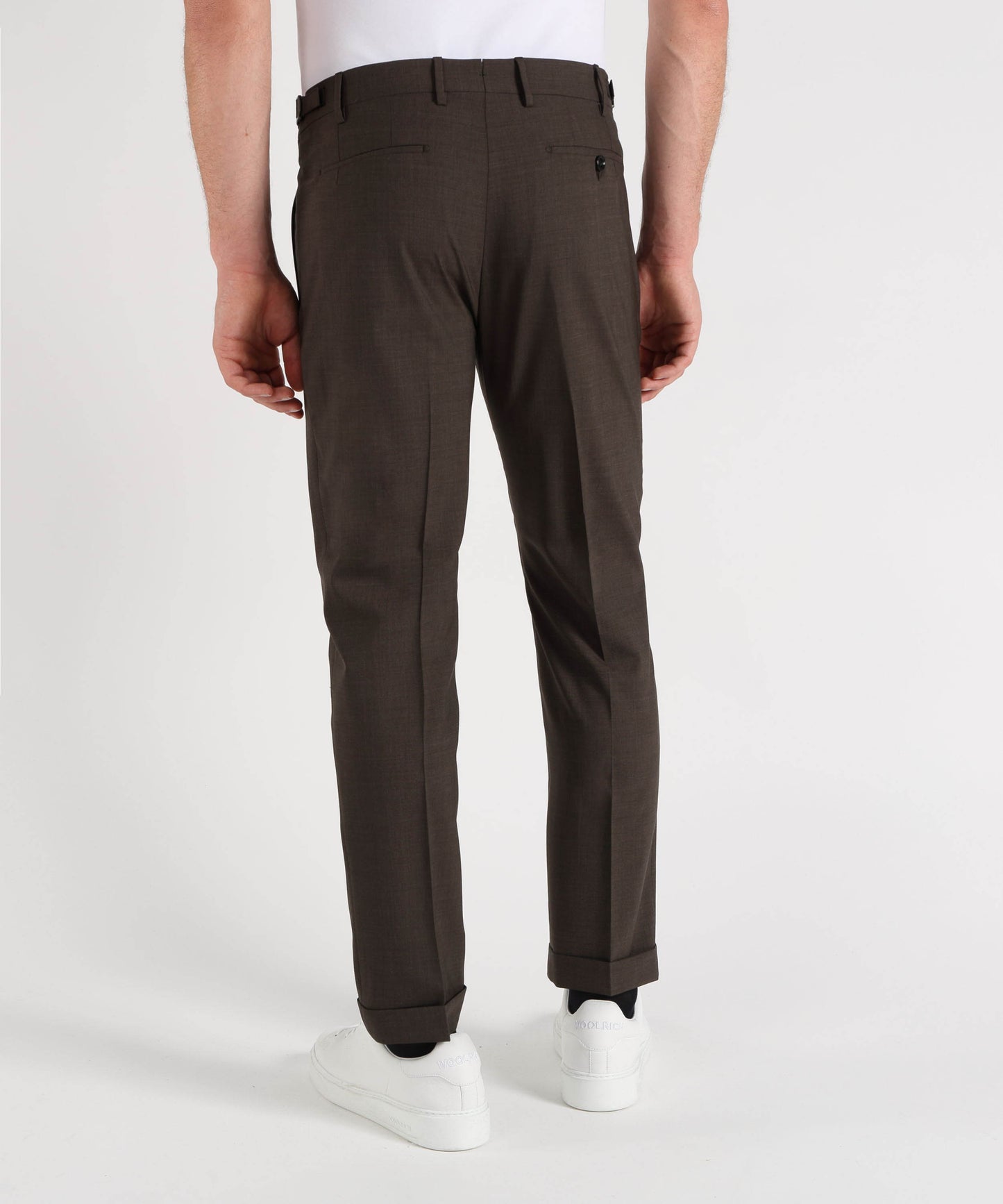 BERWICH Men’s classic trousers with pleats