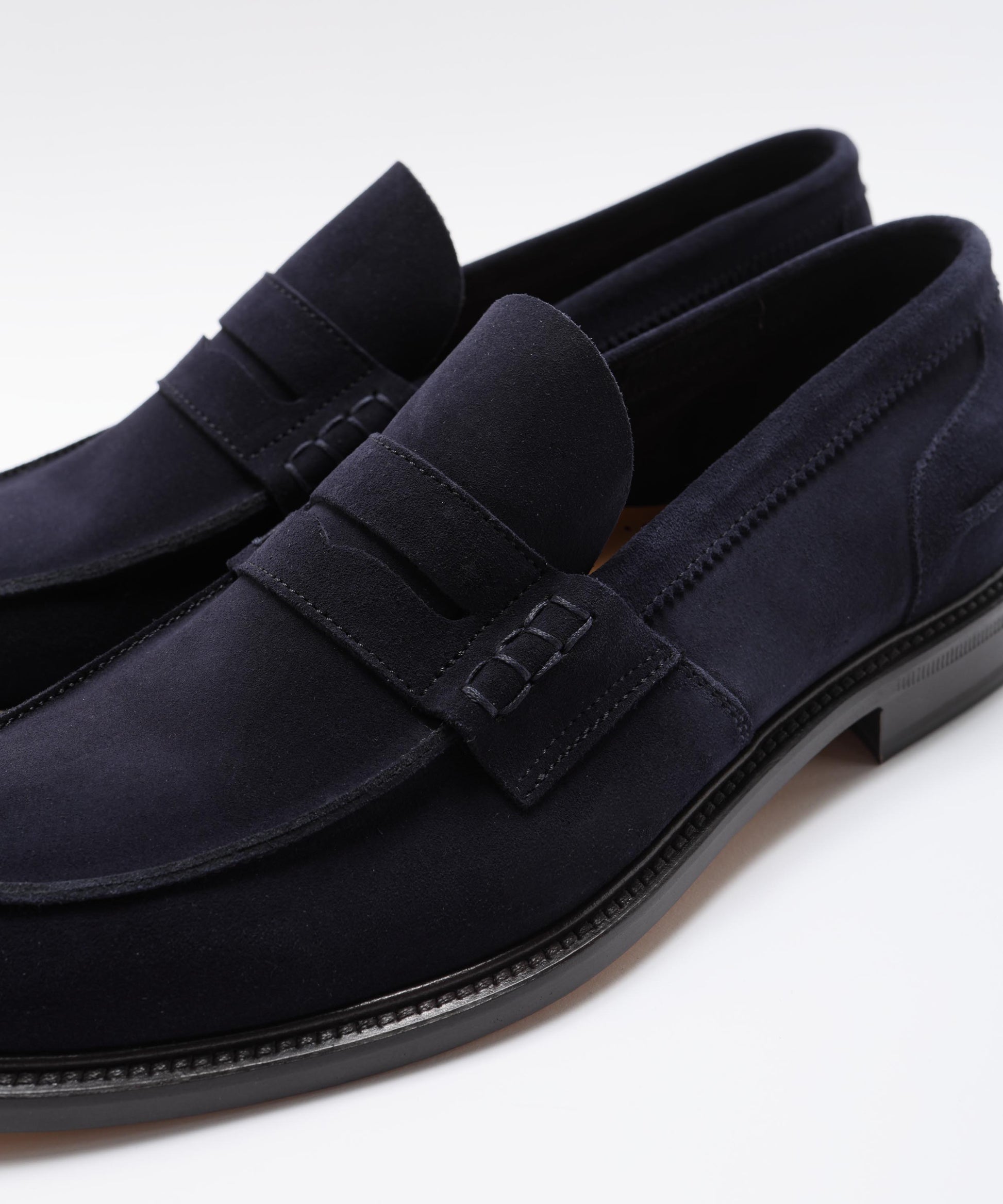 Loafers DOUGLAS Suede moccasins” Camoscio blu | DOUGLAS