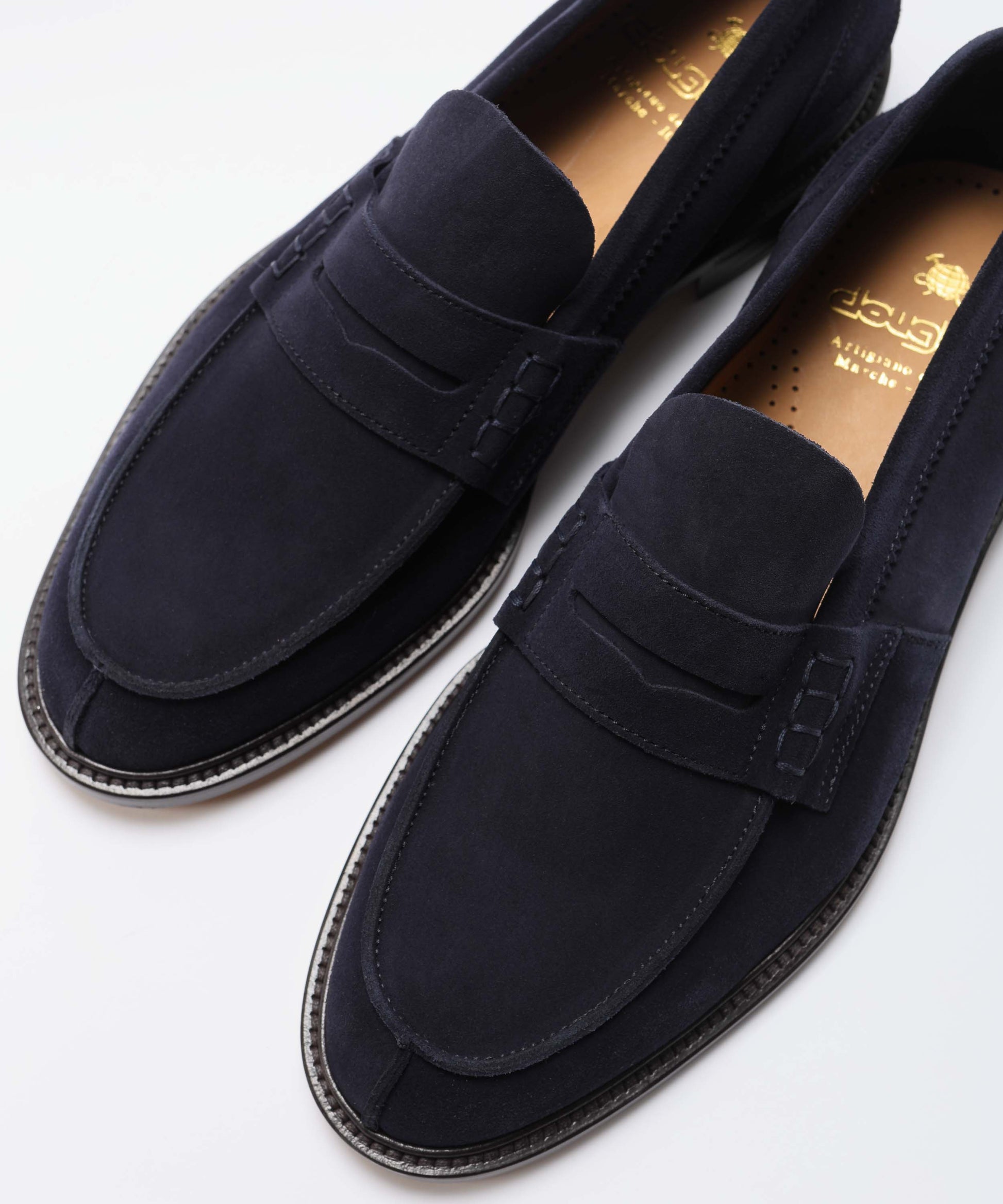 Loafers DOUGLAS Suede moccasins” Camoscio blu | DOUGLAS