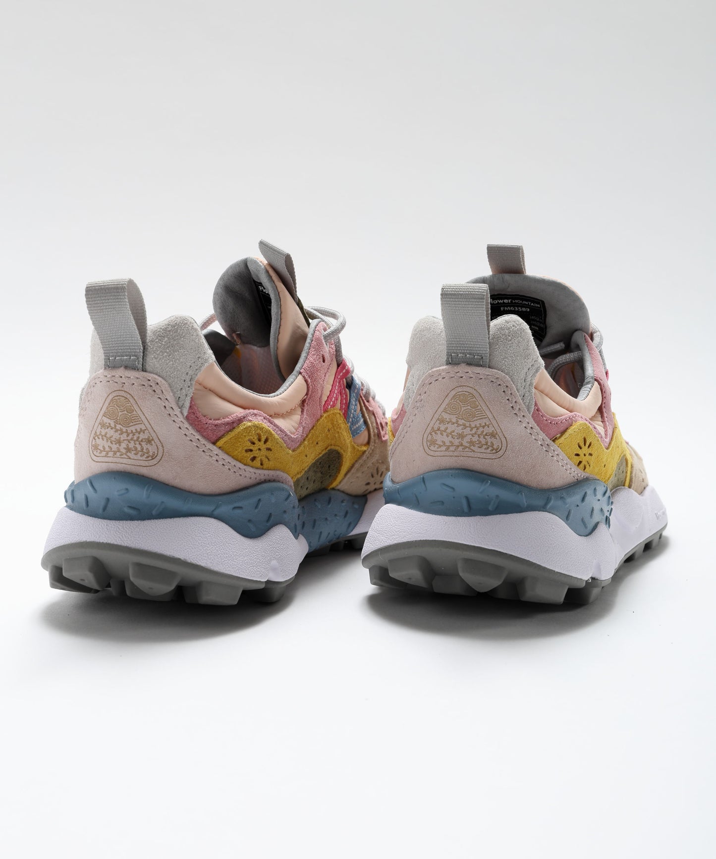 FLOWER MOUNTAIN Yamano 3 sneakers in suede and technical fabric