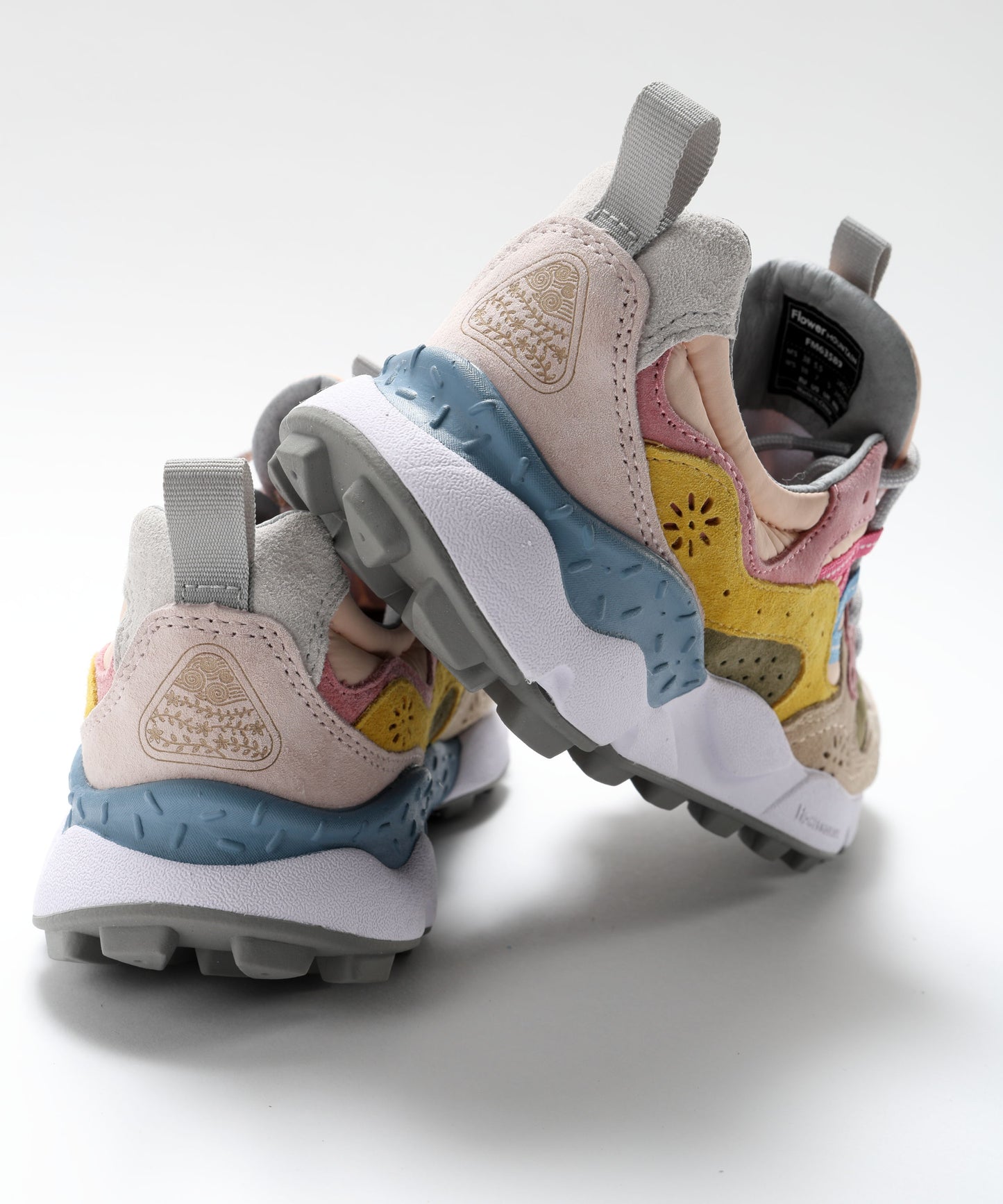 FLOWER MOUNTAIN Yamano 3 sneakers in suede and technical fabric