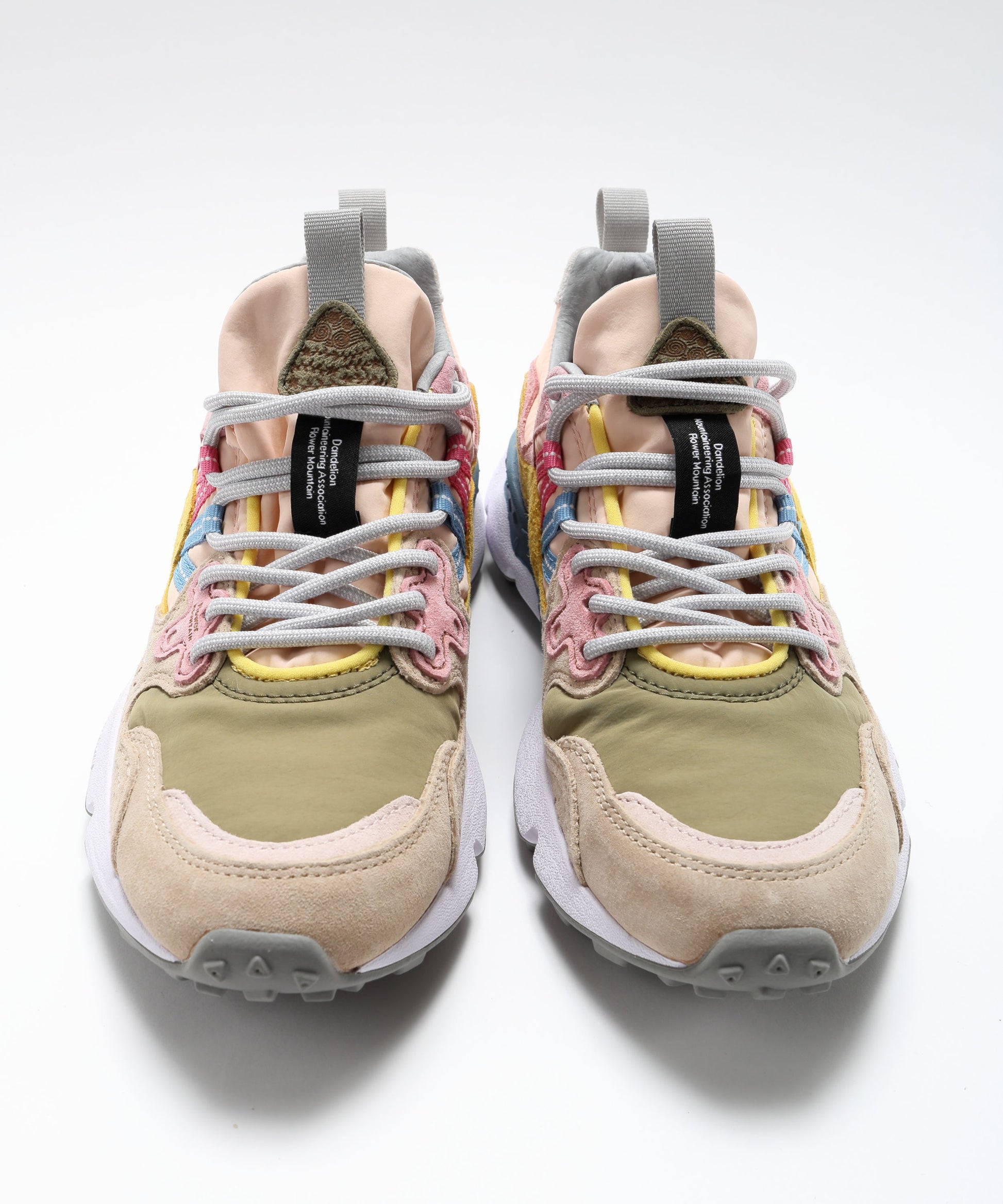 Sneakers FLOWER MOUNTAIN Yamano 3 sneakers in suede and technical fabric Multicolor | FLOWER MOUNTAIN