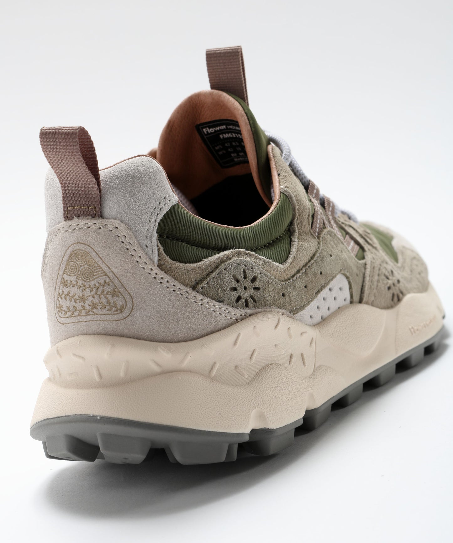 FLOWER MOUNTAIN Yamano 3 sneakers in suede and technical fabric