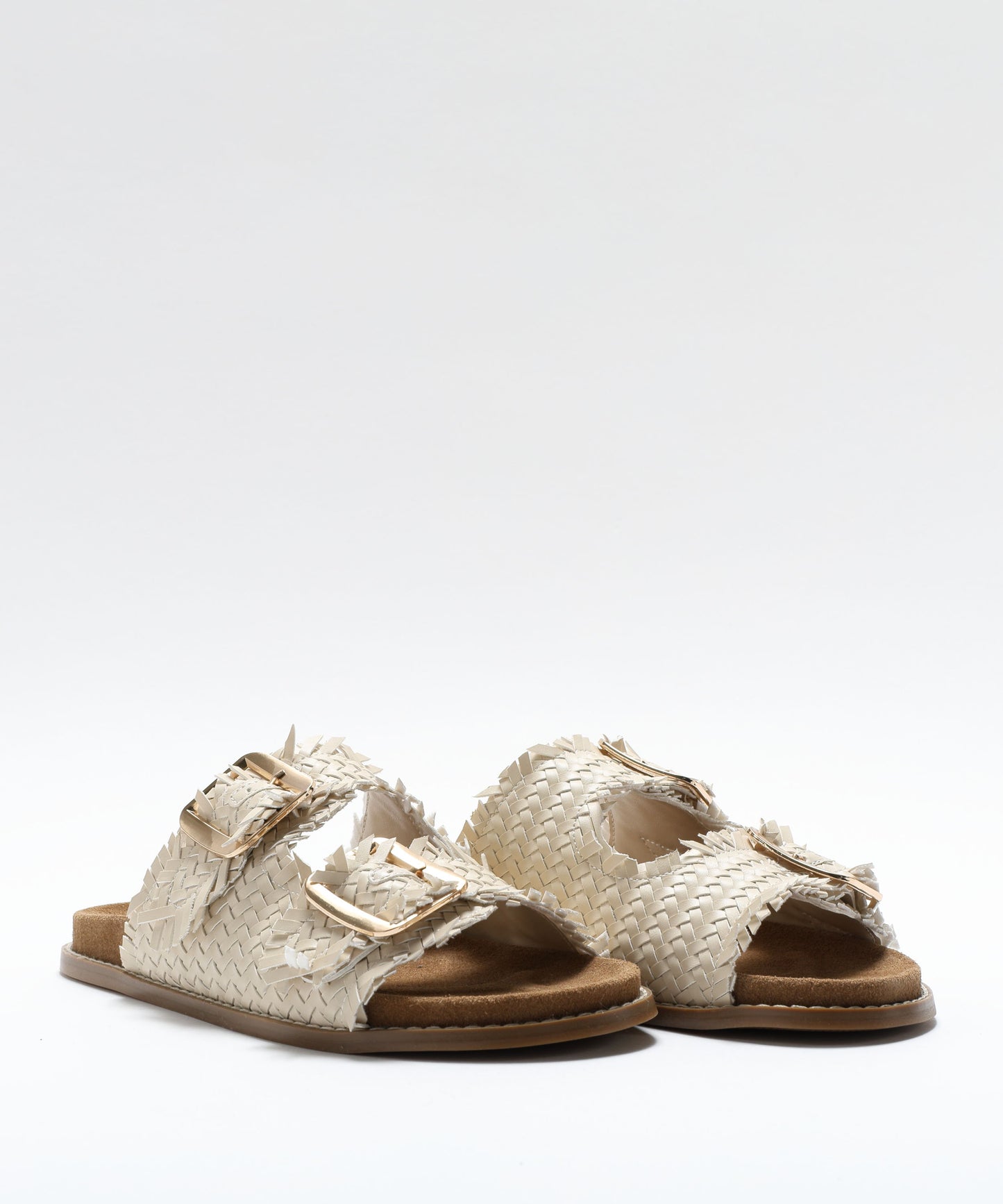 PENNYBLACK Braided Sandals with Buckles