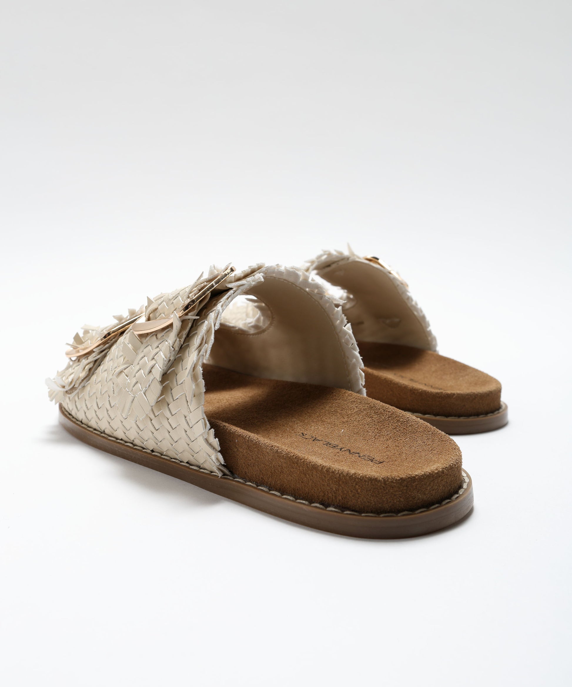 Sandals PENNYBLACK Braided Sandals with Buckles Avorio | PENNYBLACK