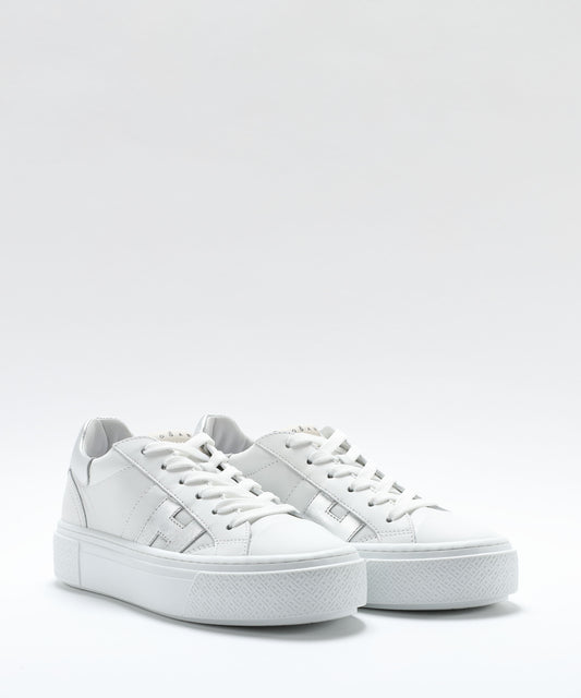 Sneakers HOGAN  Sneakers Hogan Crosswind Bianco/argento | HOGAN