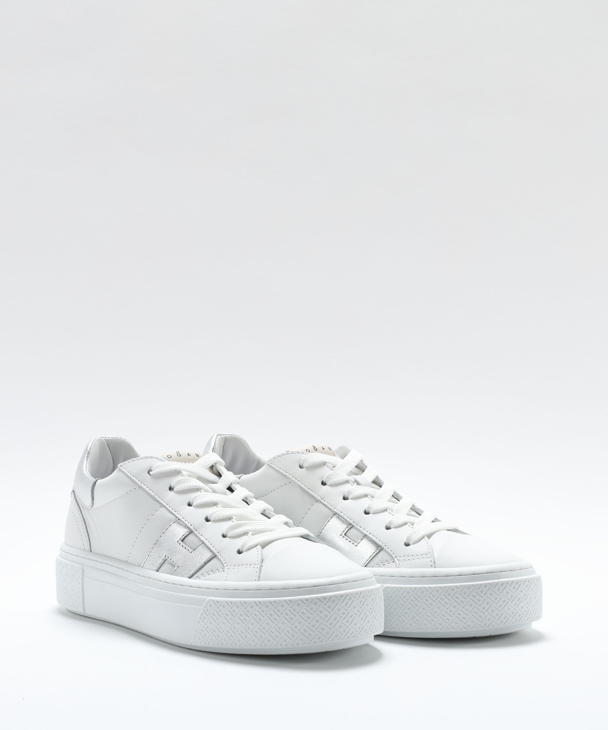 Sneakers HOGAN  Sneakers Hogan Crosswind Bianco/argento | HOGAN
