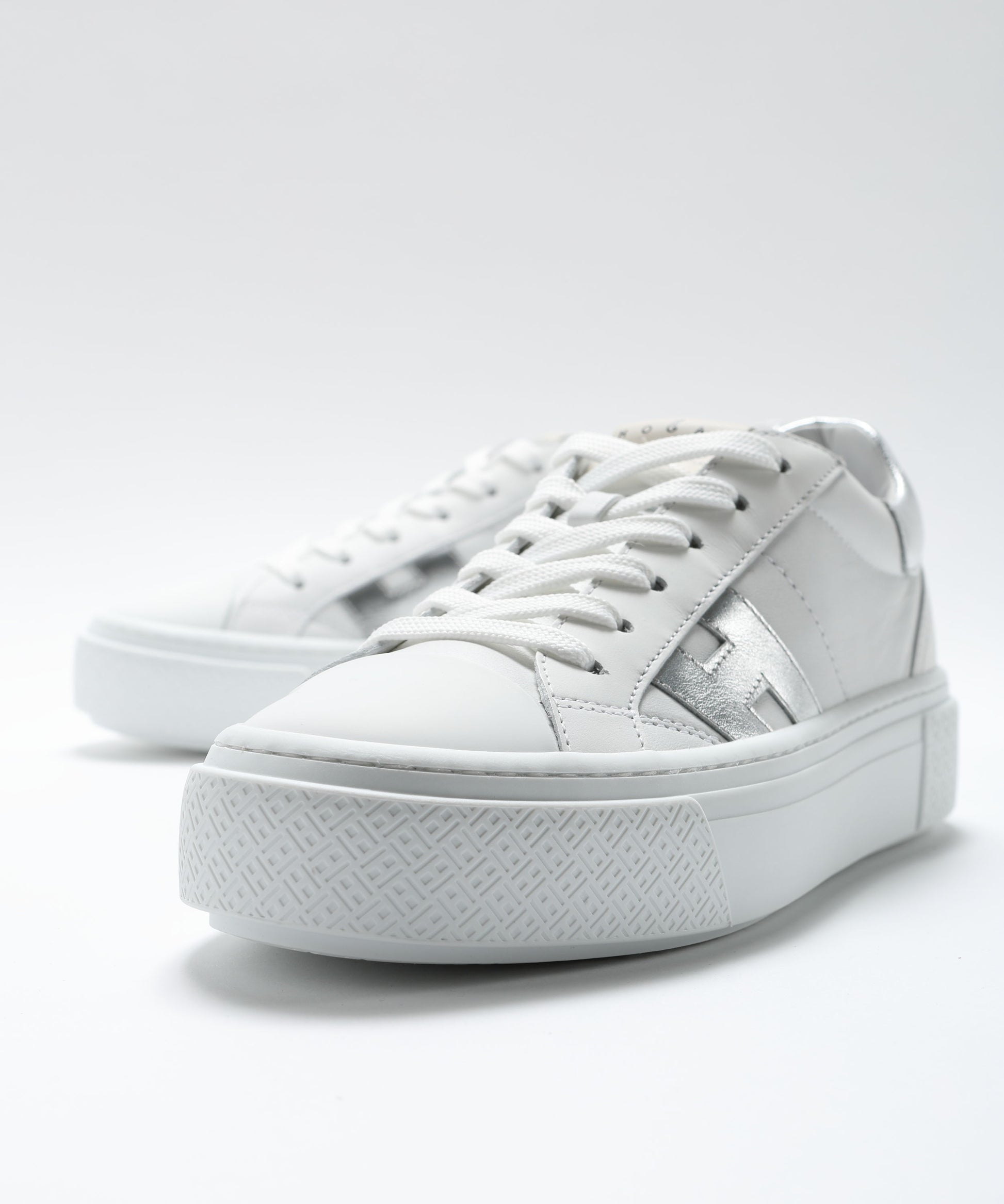 Sneakers HOGAN  Sneakers Hogan Crosswind Bianco/argento | HOGAN