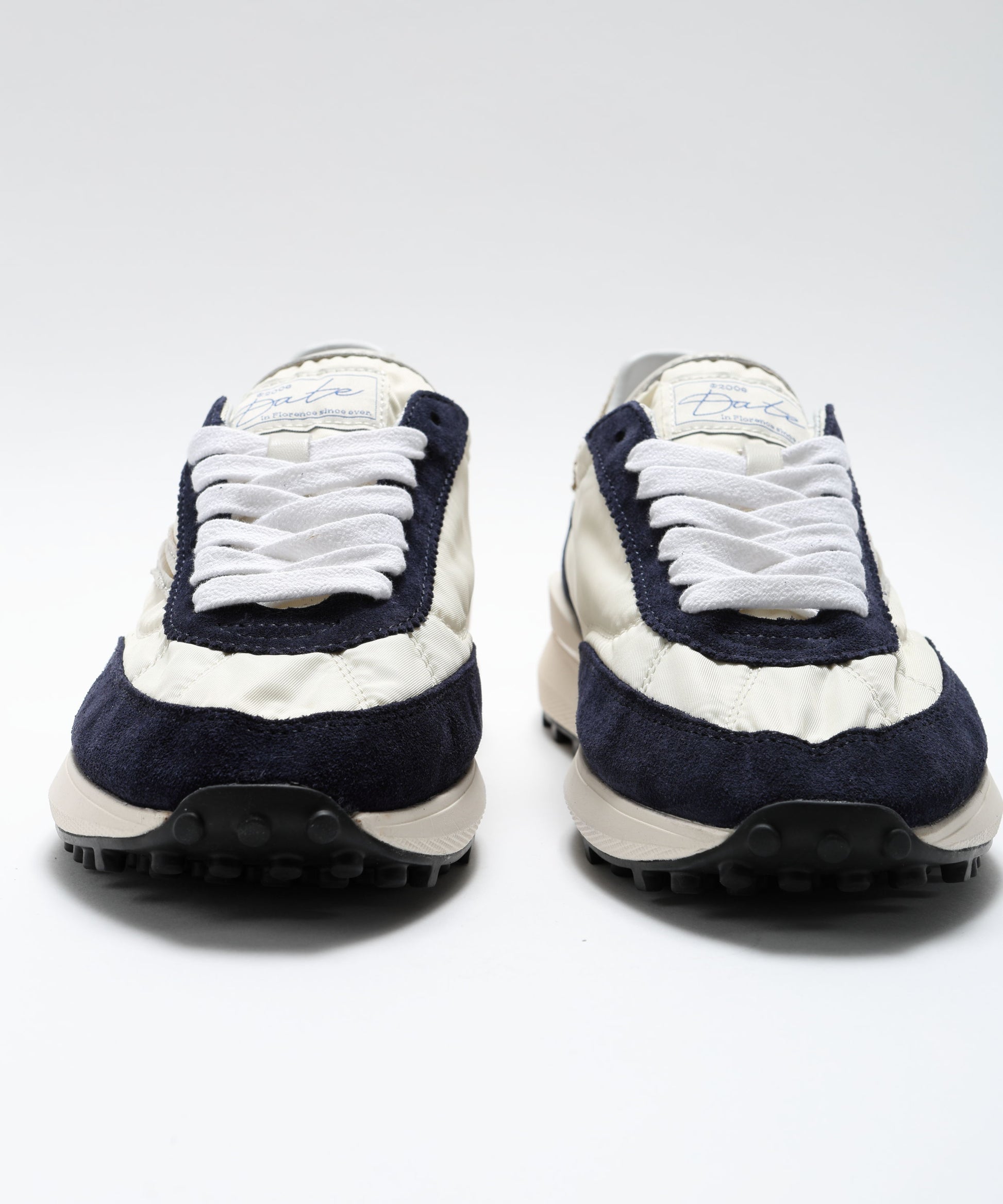 Sneakers D.A.T.E. ATHLETA NYLON IVORY-BLUE Avorio/blu | D.A.T.E.