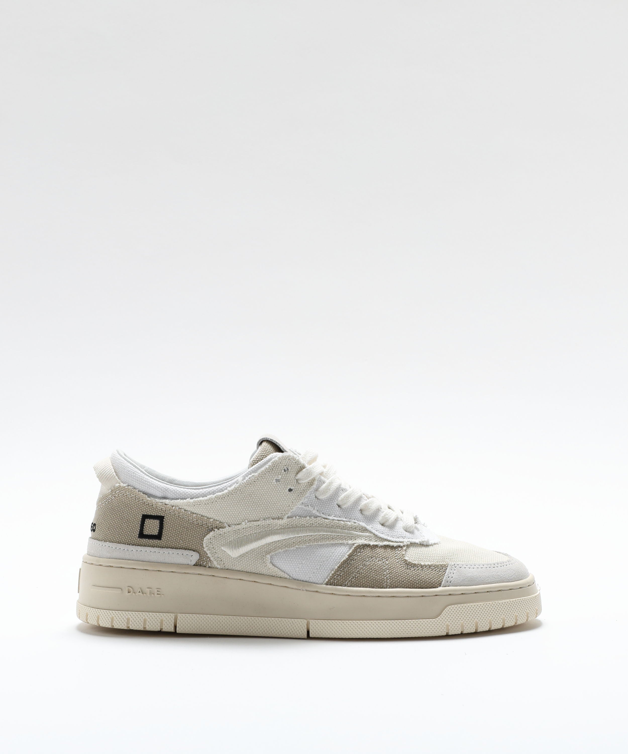Sneakers D.A.T.E. TORNEO FRINGED NATURAL Naturale | D.A.T.E.