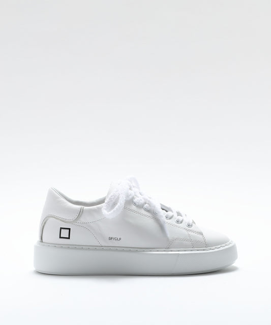 Sneakers D.A.T.E. SFERA CALF WHITE Bianco | D.A.T.E.