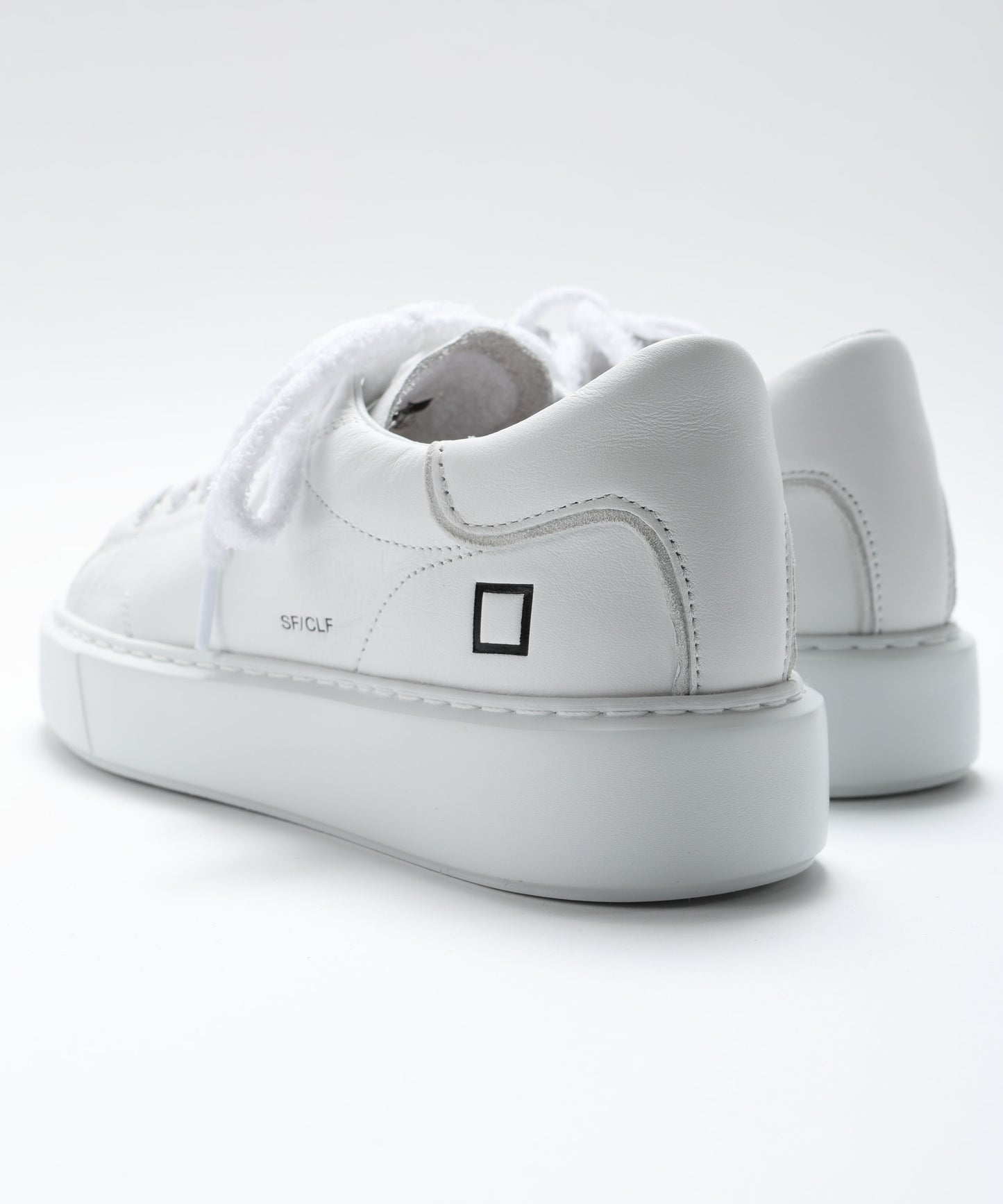 D.A.T.E. SFERA CALF WHITE