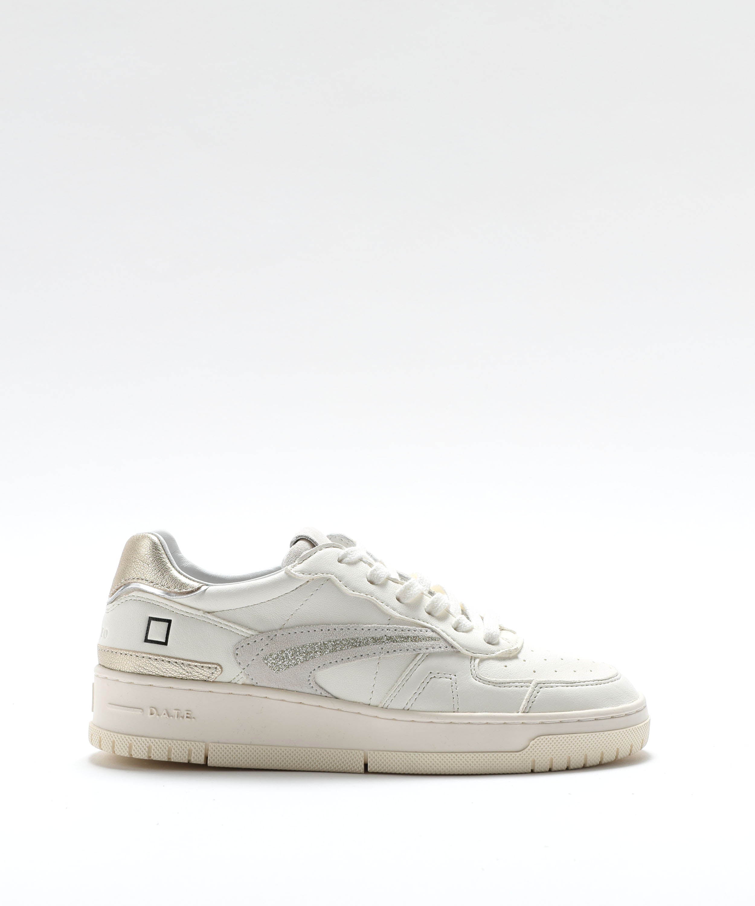 Sneakers D.A.T.E. TORNEO PURE SHINY IVORY Avorio | D.A.T.E.