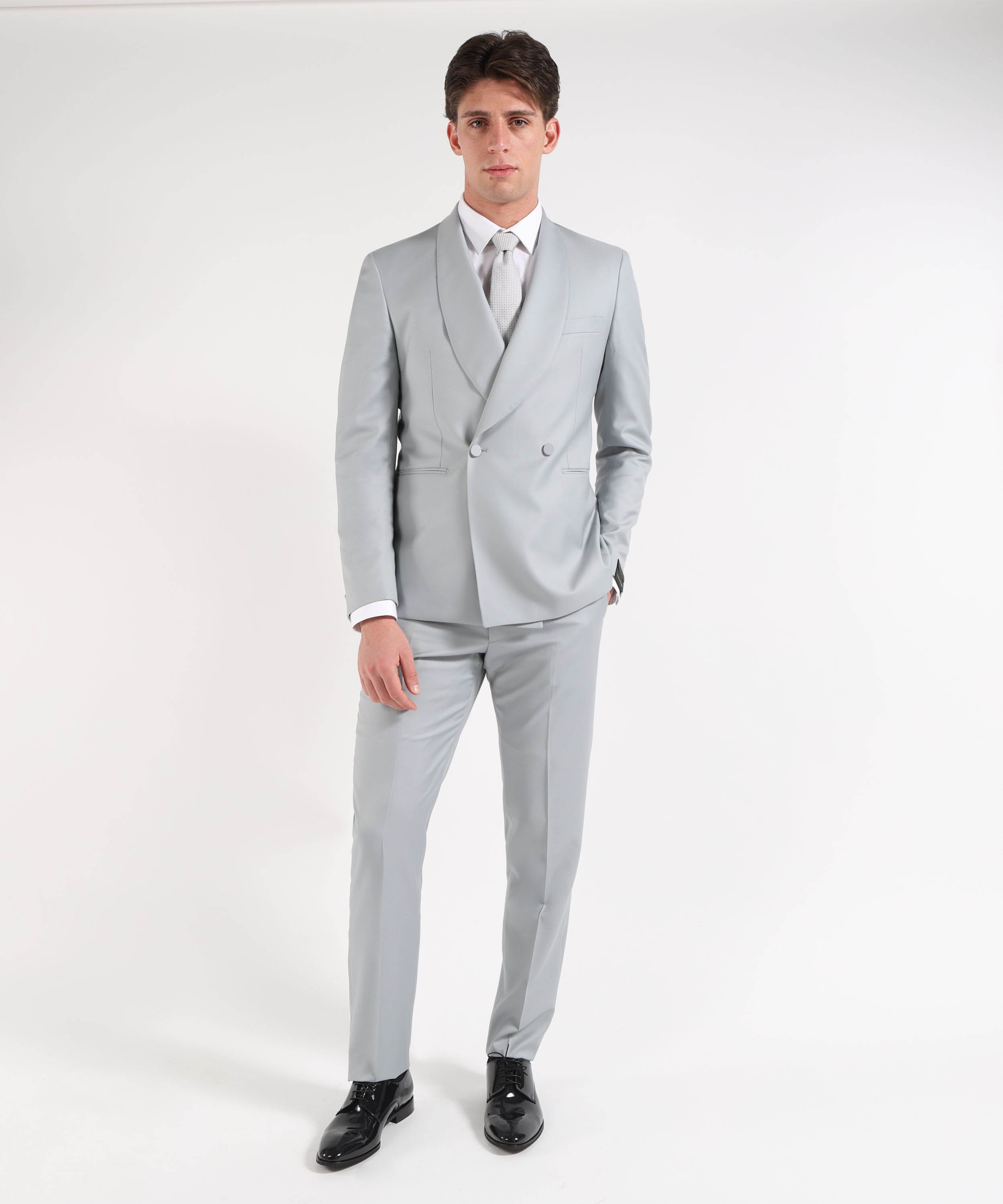 Dresses & Suits TAGLIATORE Unlined double-breasted suit with 2 shawl-lapel buttons Perla | TAGLIATORE