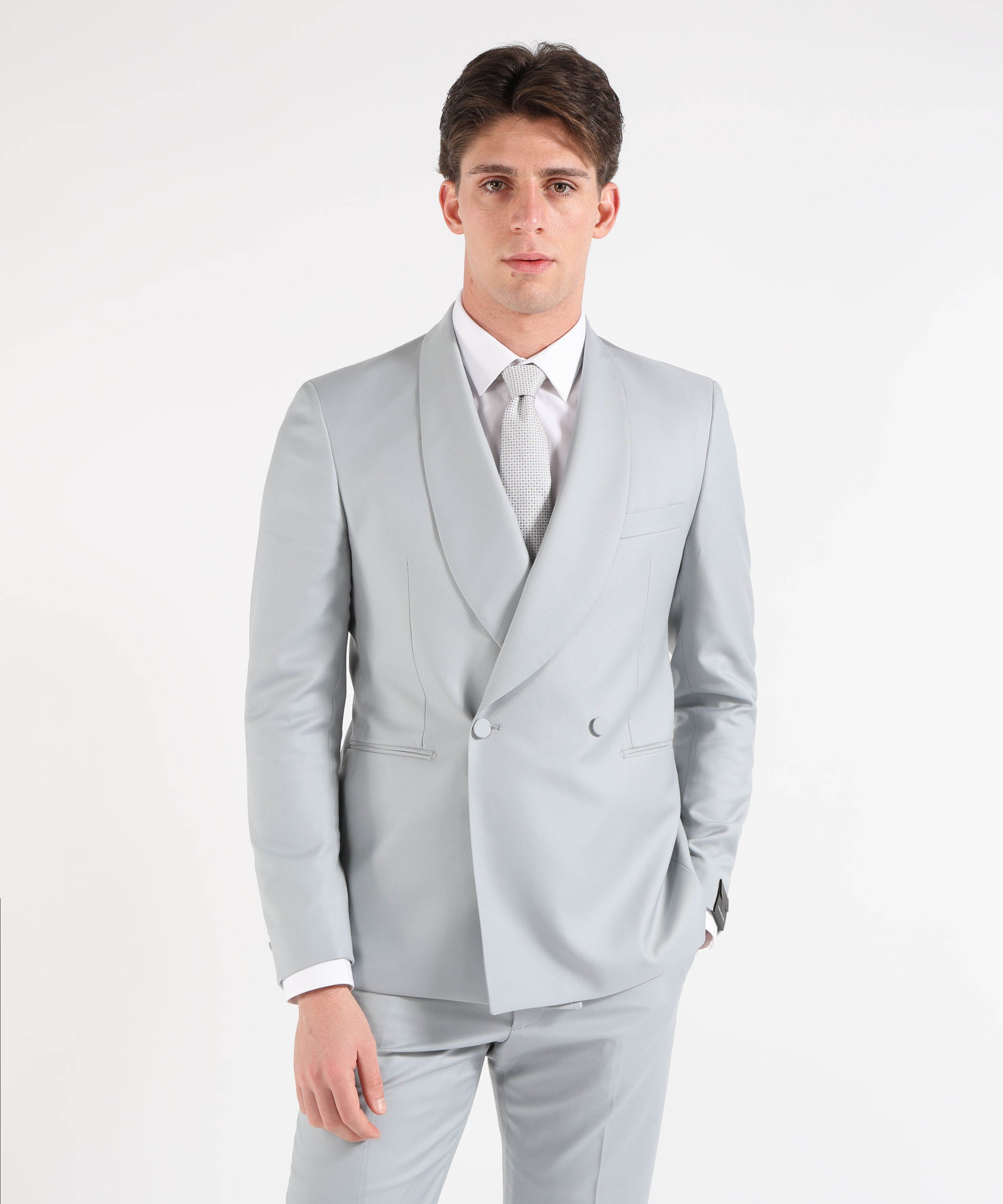 Dresses & Suits TAGLIATORE Unlined double-breasted suit with 2 shawl-lapel buttons Perla | TAGLIATORE