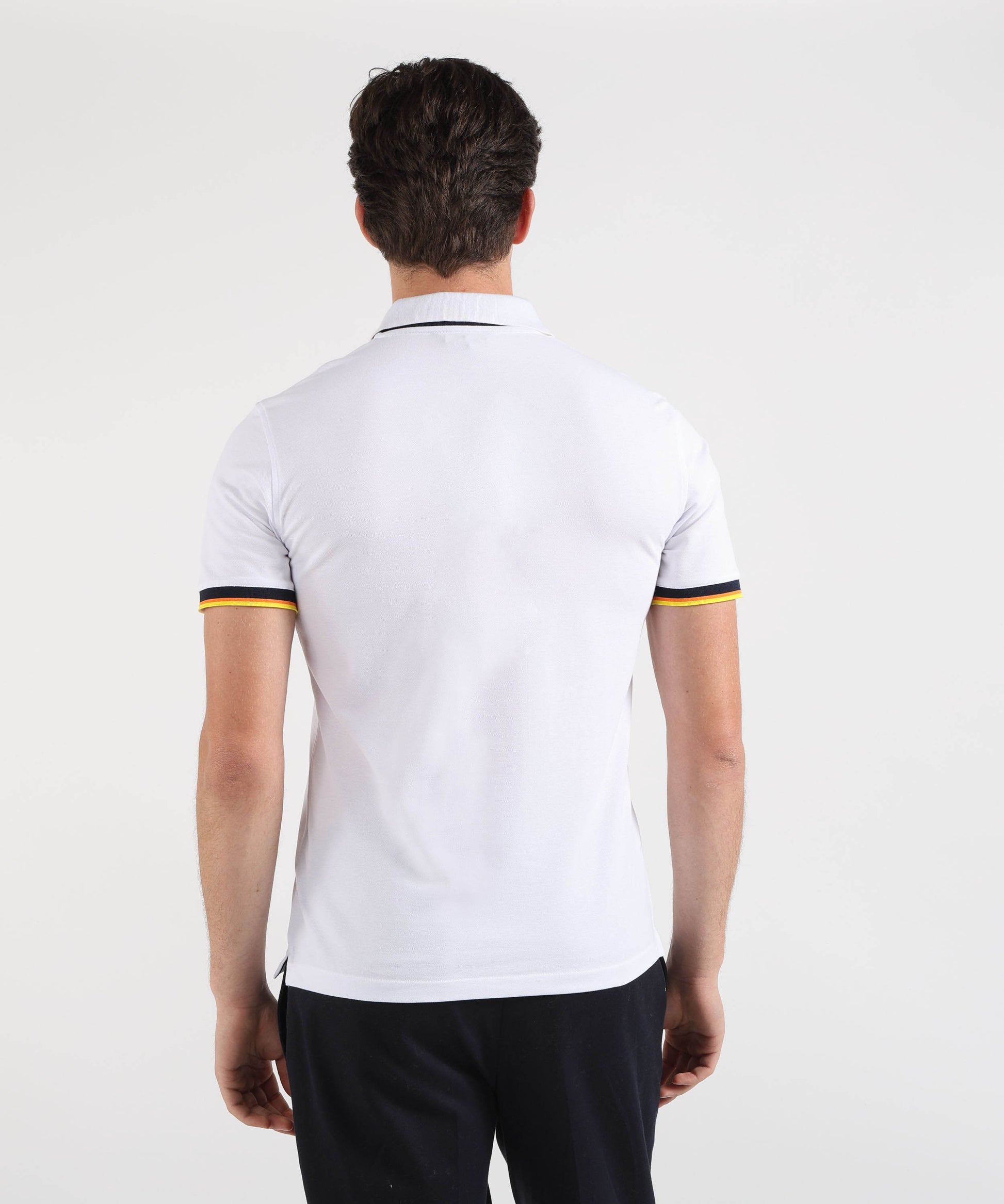 Polo K-WAY VINCENT PIQUE SLIM Bianco | K-WAY